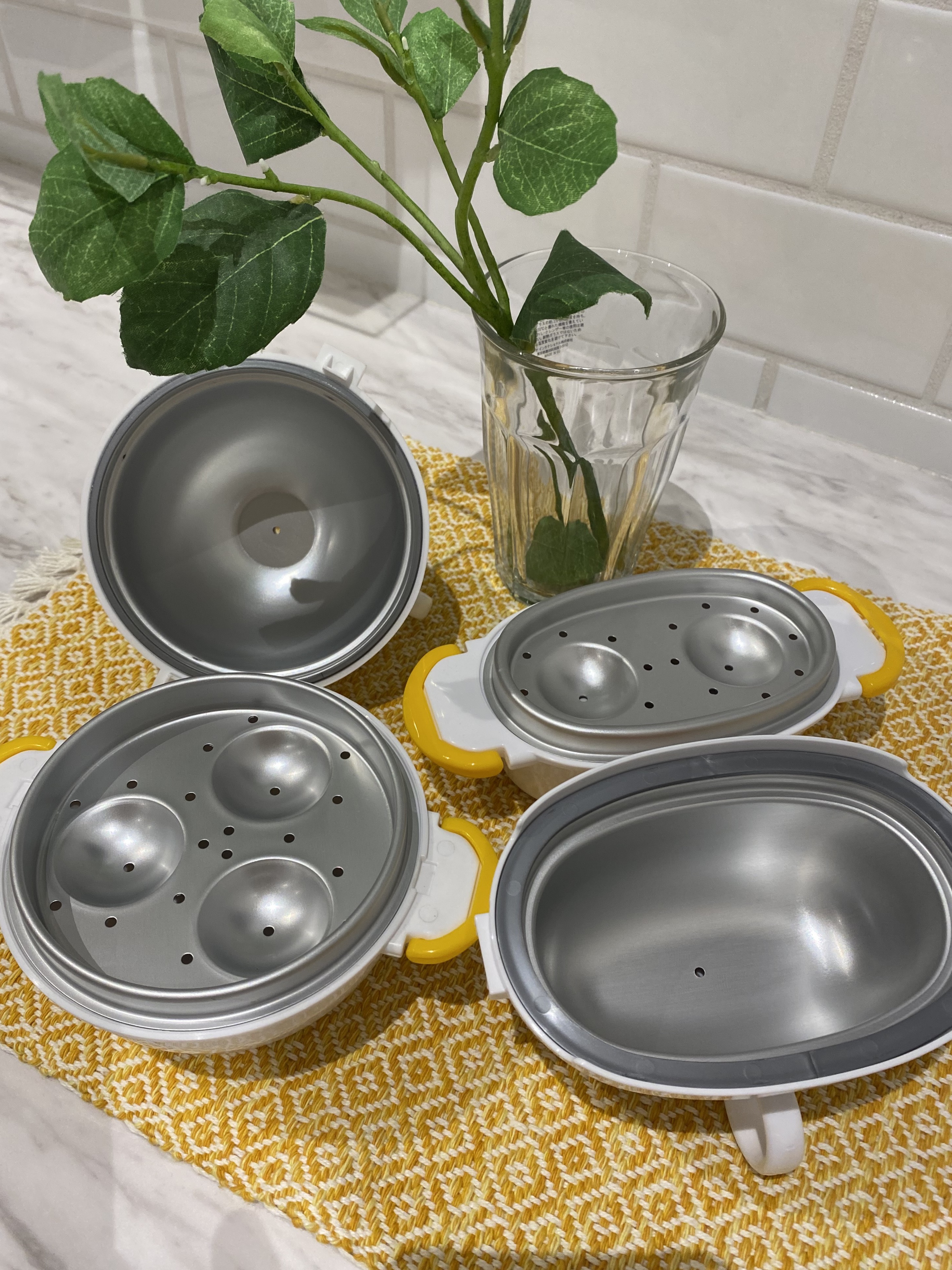 HARUさんの「212 KITCHEN STORE｜レンジでらくチン ゆでたまご 3個用」を使ったコーディネート