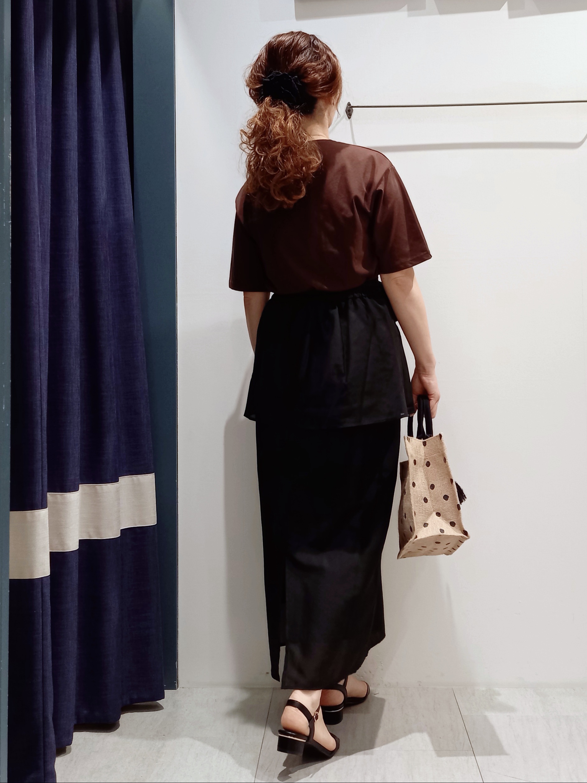 miiさんの「grove｜【UVカット/接触冷感】プリントアソート5分袖Tシャツ」を使ったコーディネート
