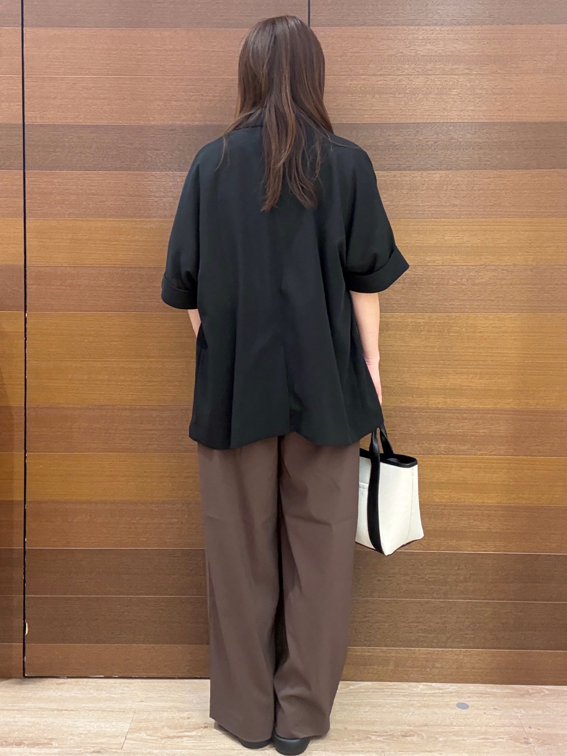 maichiさんの「OPAQUE.CLIP｜【接触冷感／吸水速乾／防シワ】リネンライクテーラードジャケット《洗濯機OK》」を使ったコーディネート