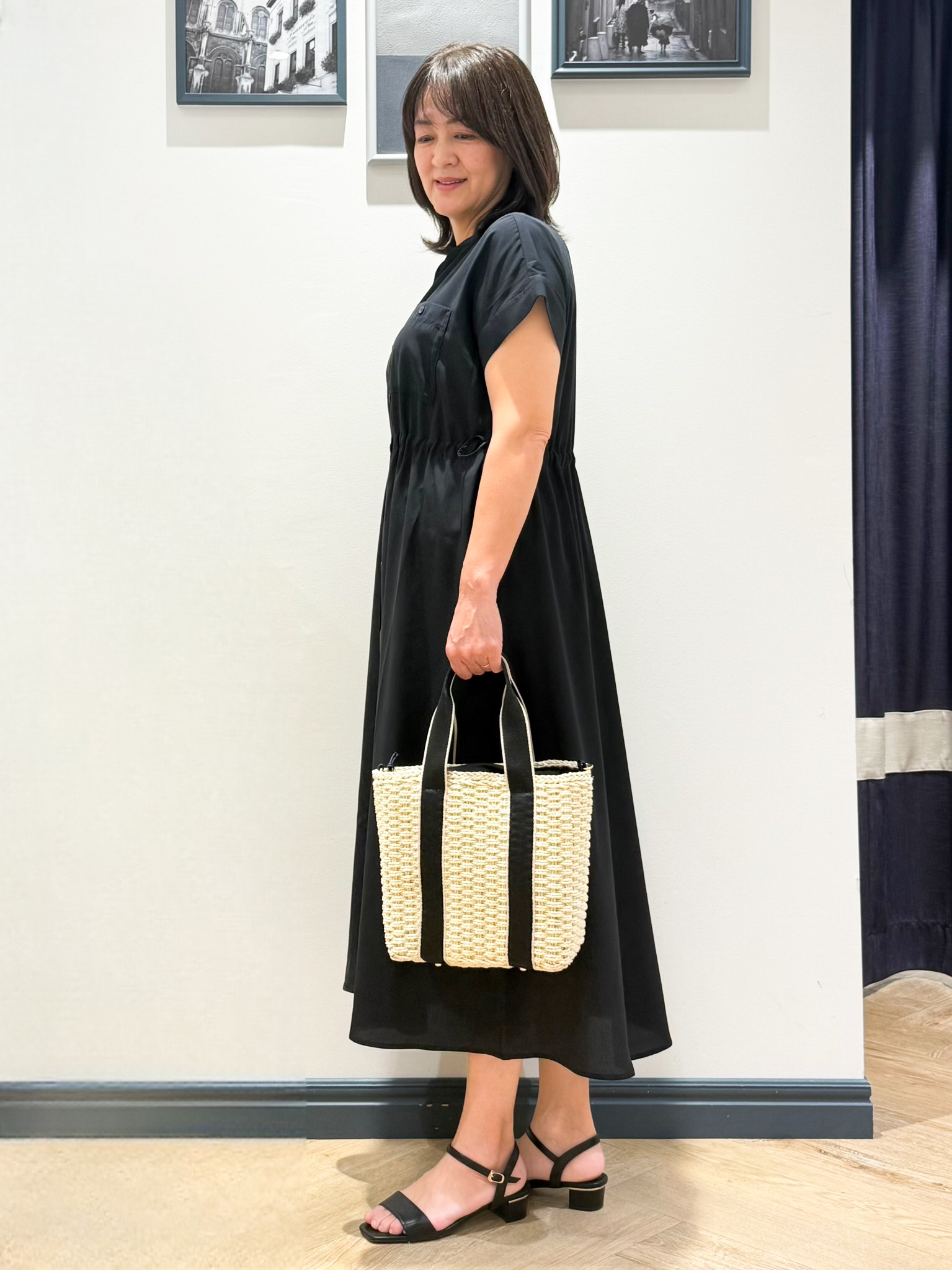 Lilyさんの「grove｜【洗濯機OK】朝晩の気温差に◎軽やかシアーナイロンフーディブルゾン」を使ったコーディネート