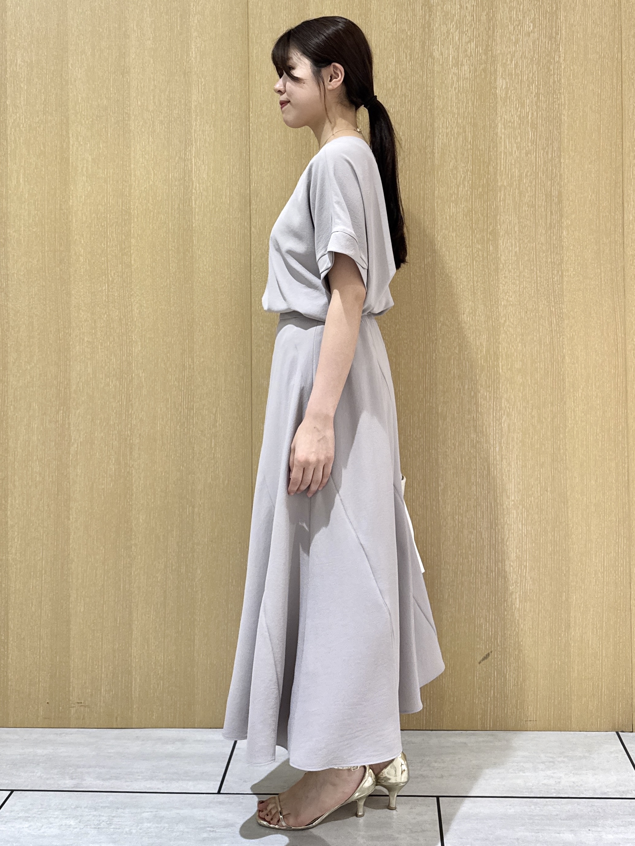 nanaさんの「UNTITLED｜【アンサンブル可/日除け・冷房対策】シアーレーヨンZIPカーディガン」を使ったコーディネート