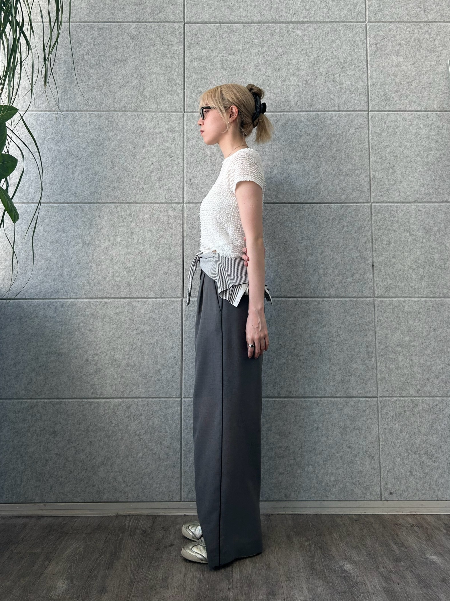 honoka Aさんの「CODE A｜frill mini tee」を使ったコーディネート