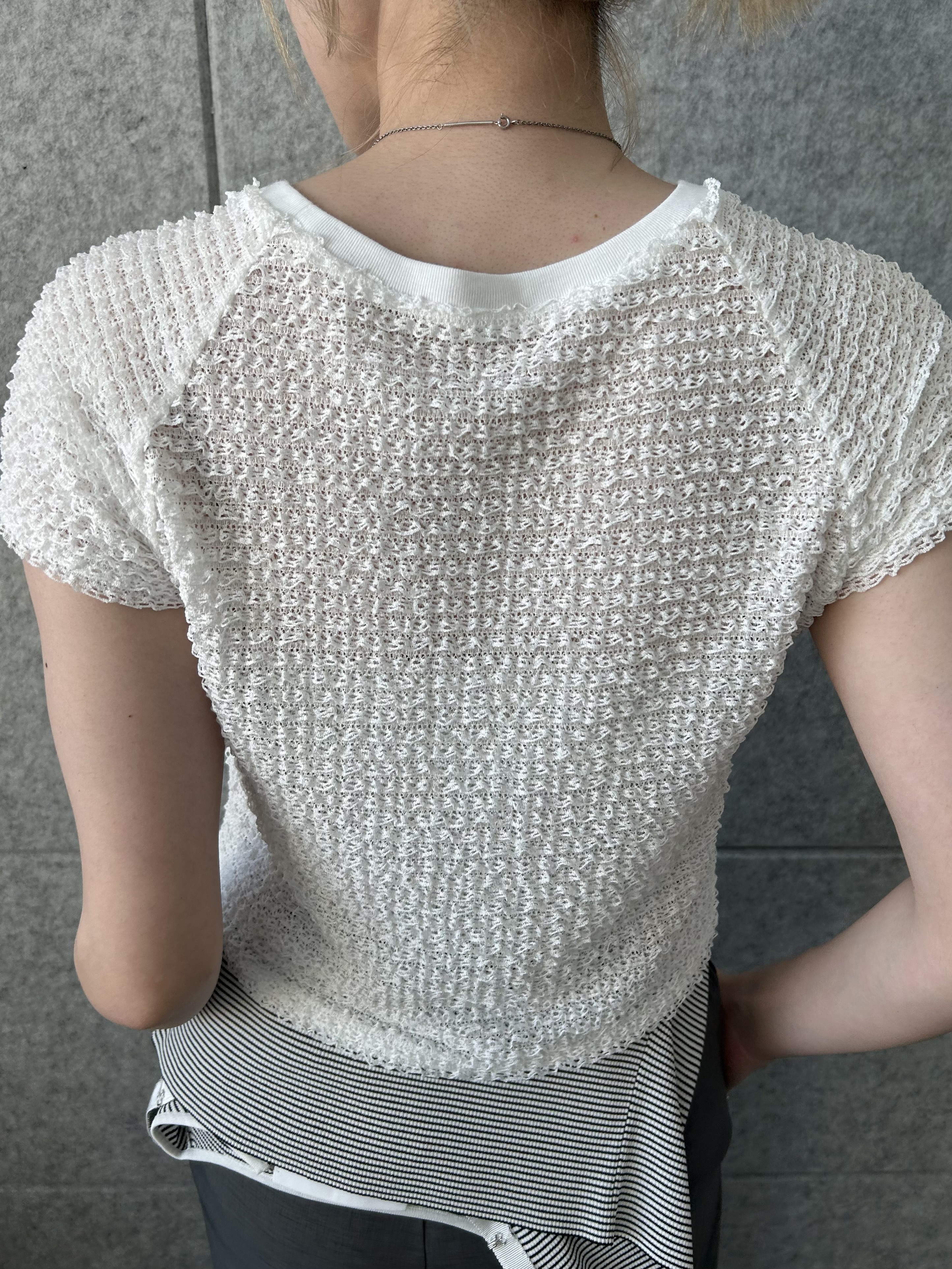 honoka Aさんの「CODE A｜frill mini tee」を使ったコーディネート