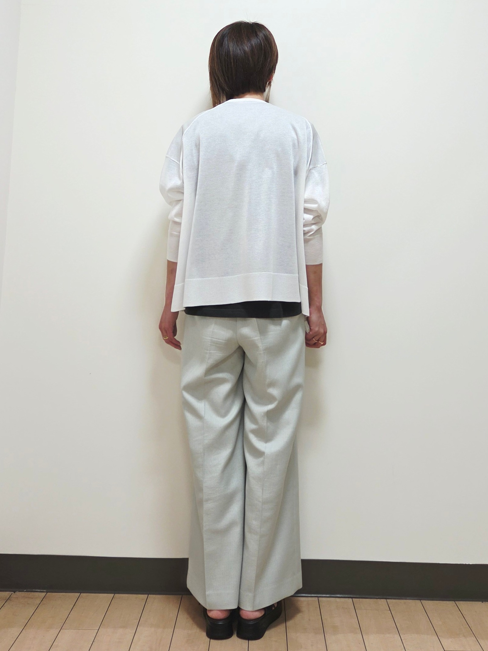 yuuさんの「Reflect｜【冷房対策に◎】すっきり見え着流しカーディガン」を使ったコーディネート