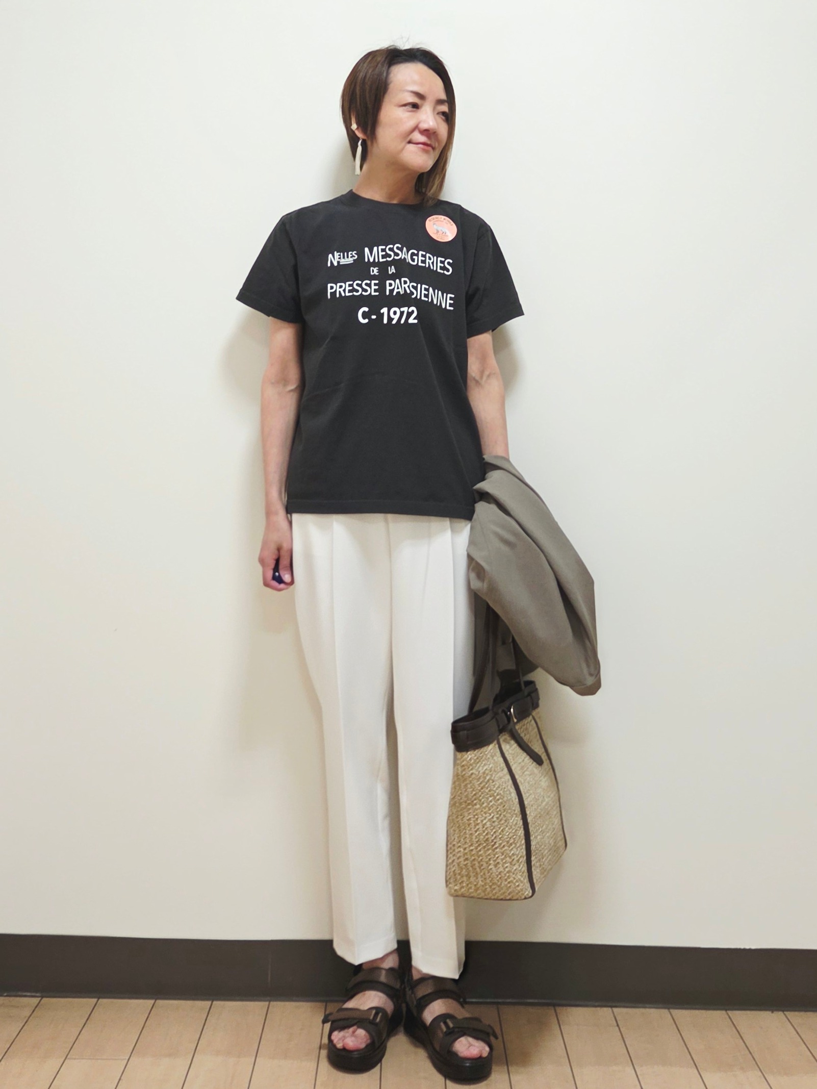 yuuさんの「Reflect｜【SS-4Lサイズ／接触冷感／シワになりにくい】リラクシーテーラードジャケット」を使ったコーディネート