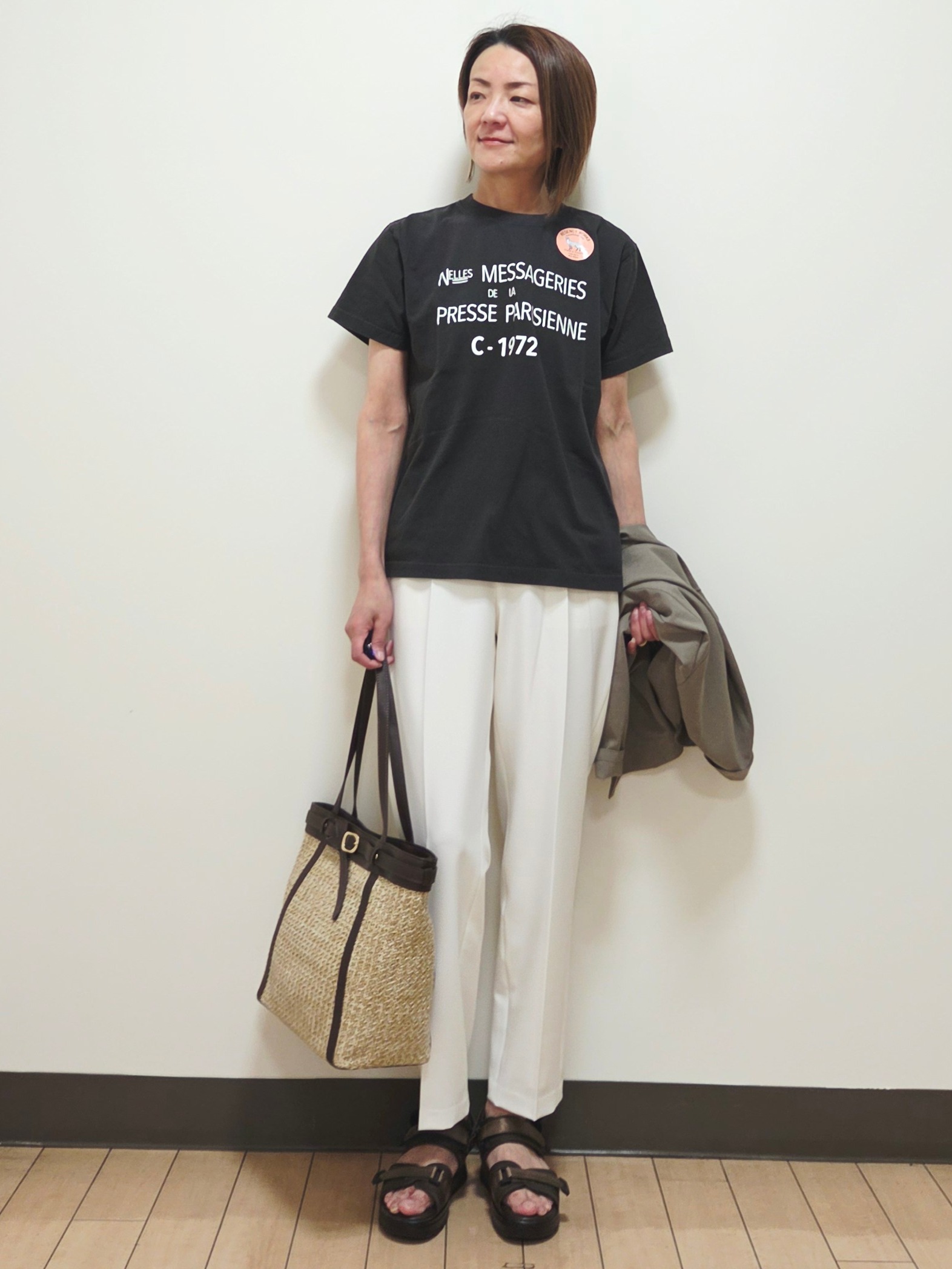 yuuさんの「Reflect｜【SS-4Lサイズ／接触冷感／シワになりにくい】リラクシーテーラードジャケット」を使ったコーディネート