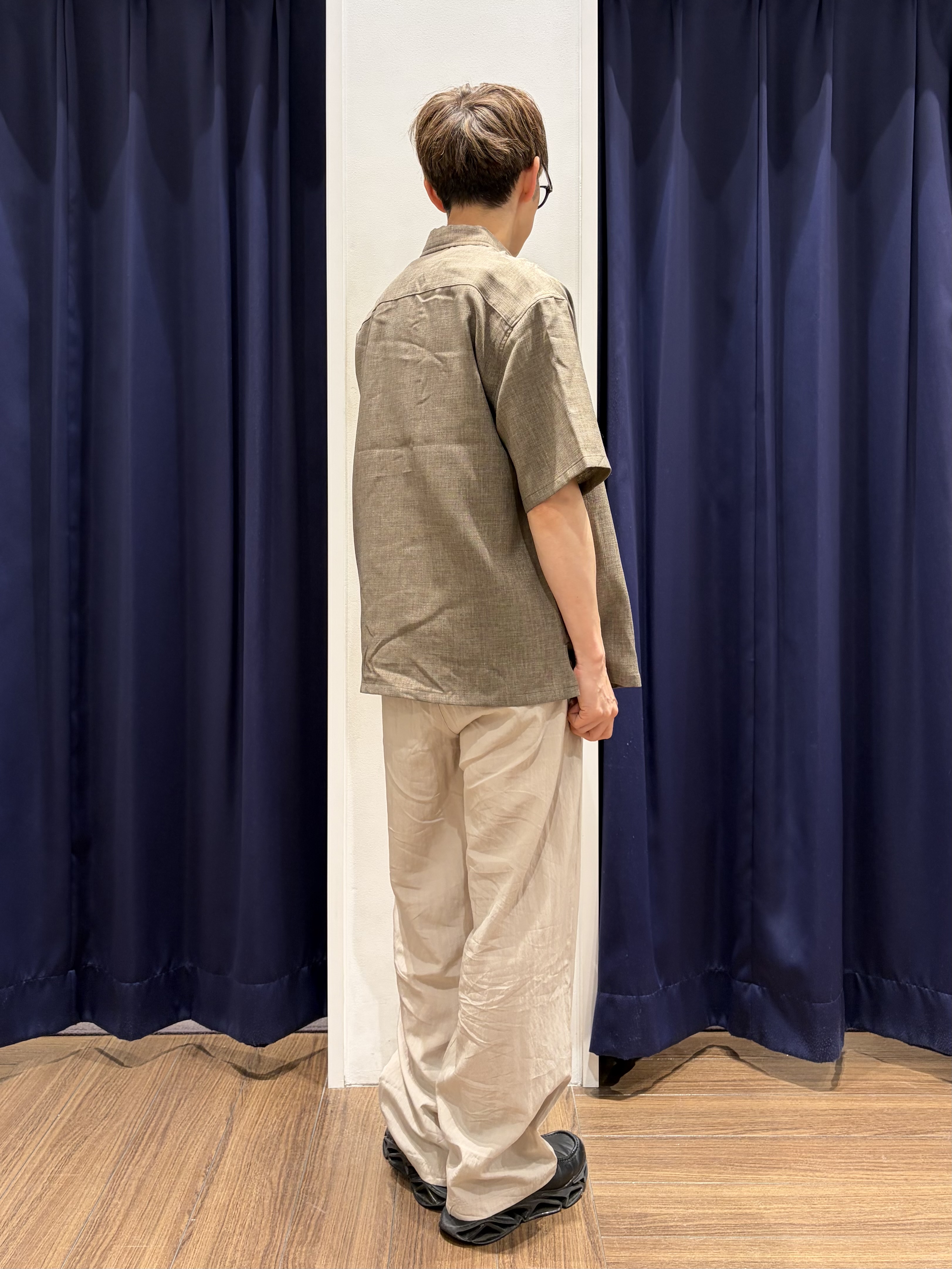 つーじーさんの「THE SHOP TK｜【LINO FINE】 リネンライク半袖シャツ UVカット／イージーケア／吸水速乾／洗濯機OK／セッ」を使ったコーディネート
