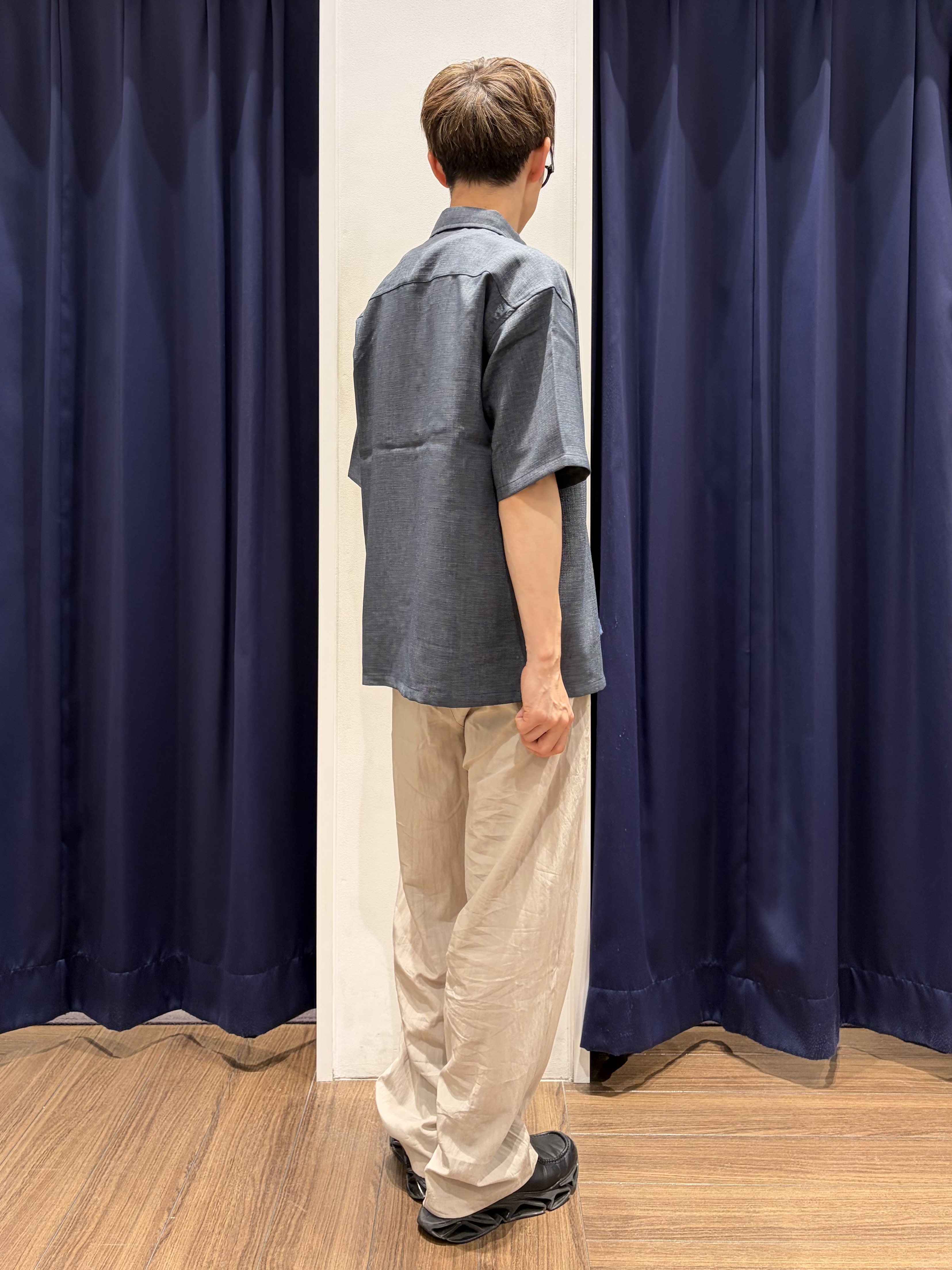 つーじーさんの「THE SHOP TK｜【LINO FINE】 リネンライク半袖シャツ UVカット／イージーケア／吸水速乾／洗濯機OK／セッ」を使ったコーディネート