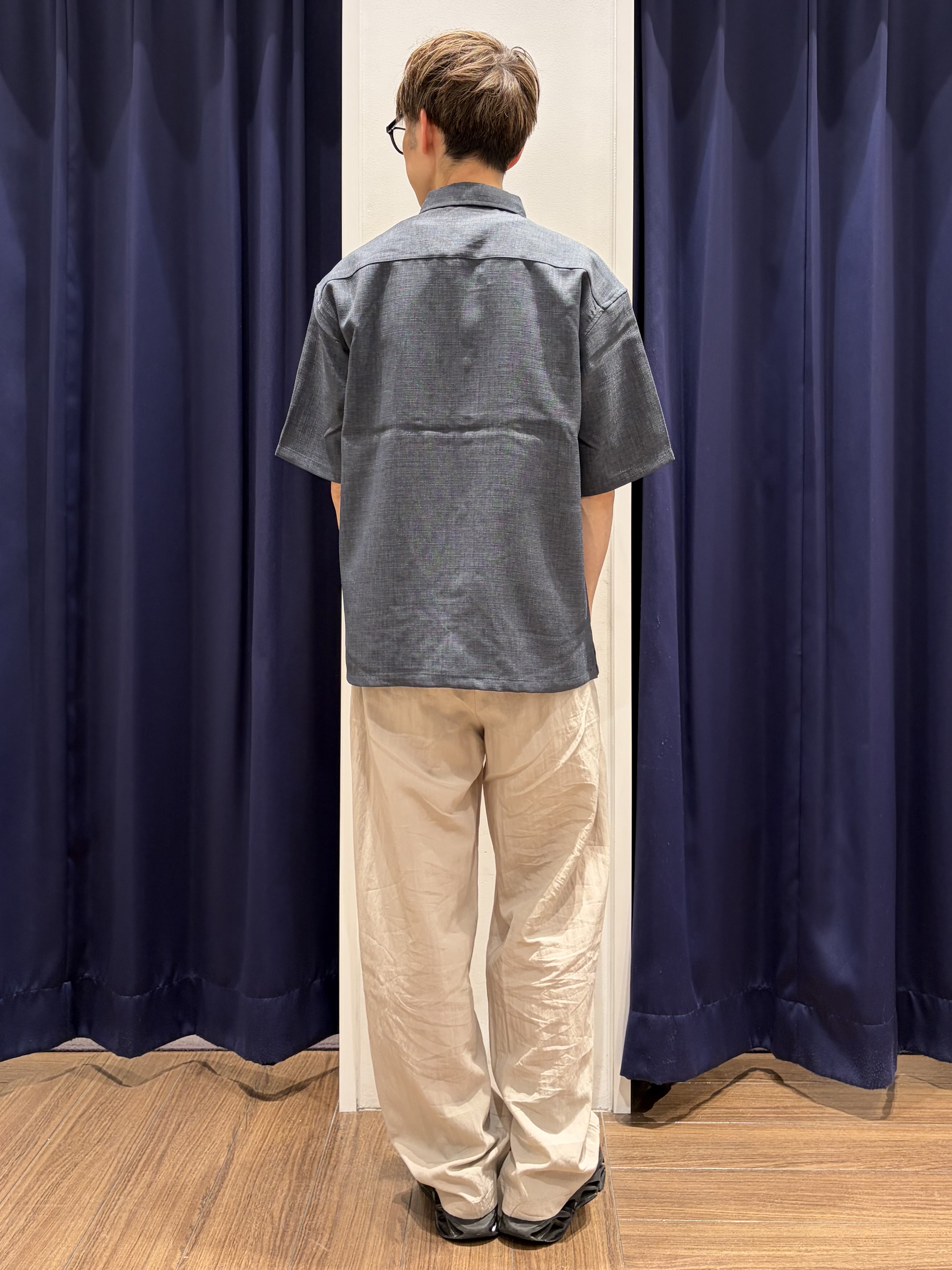 つーじーさんの「THE SHOP TK｜【LINO FINE】 リネンライク半袖シャツ UVカット／イージーケア／吸水速乾／洗濯機OK／セッ」を使ったコーディネート
