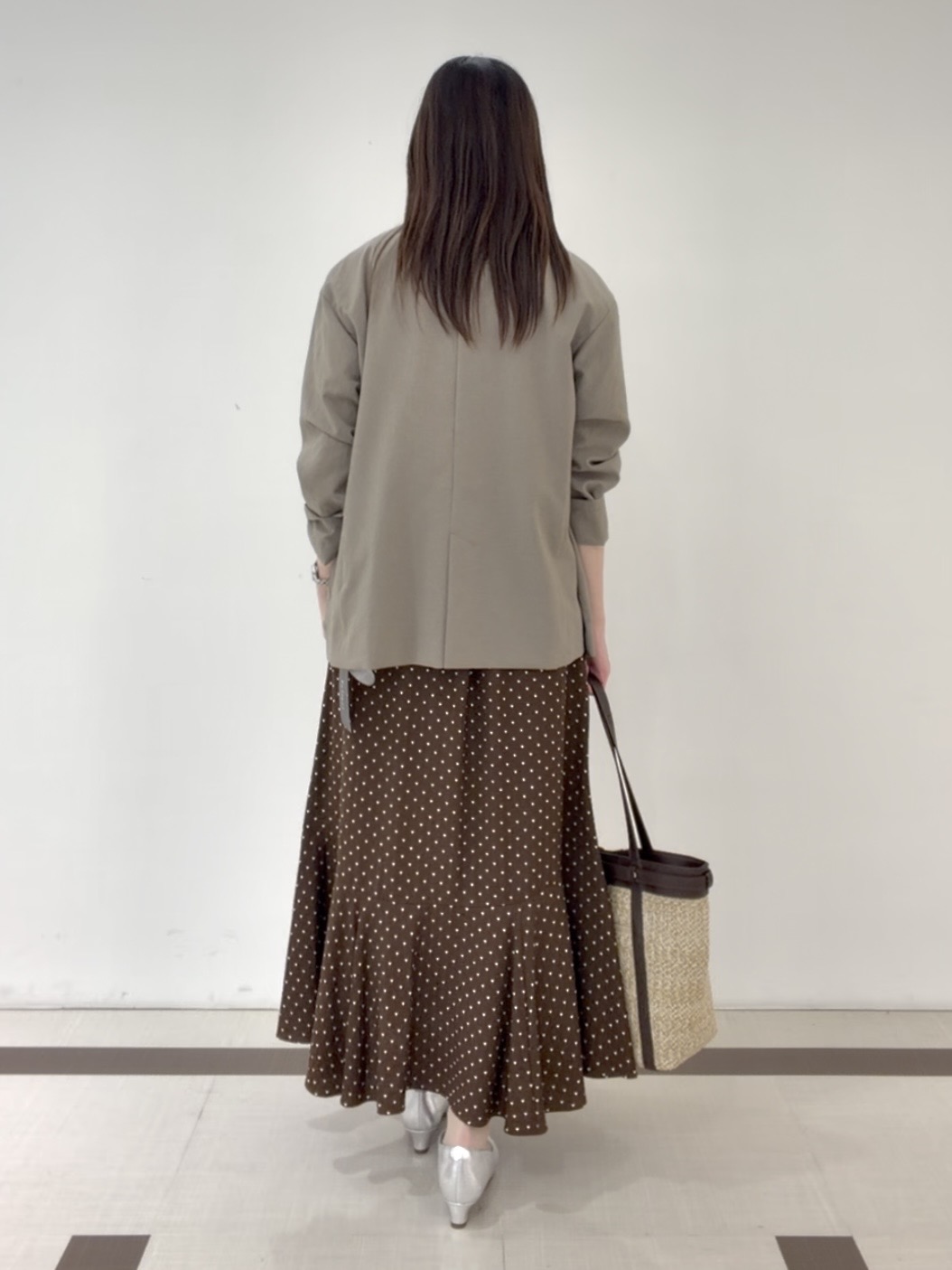yukaさんの「Reflect｜【SS-4Lサイズ／接触冷感／シワになりにくい】リラクシーテーラードジャケット」を使ったコーディネート