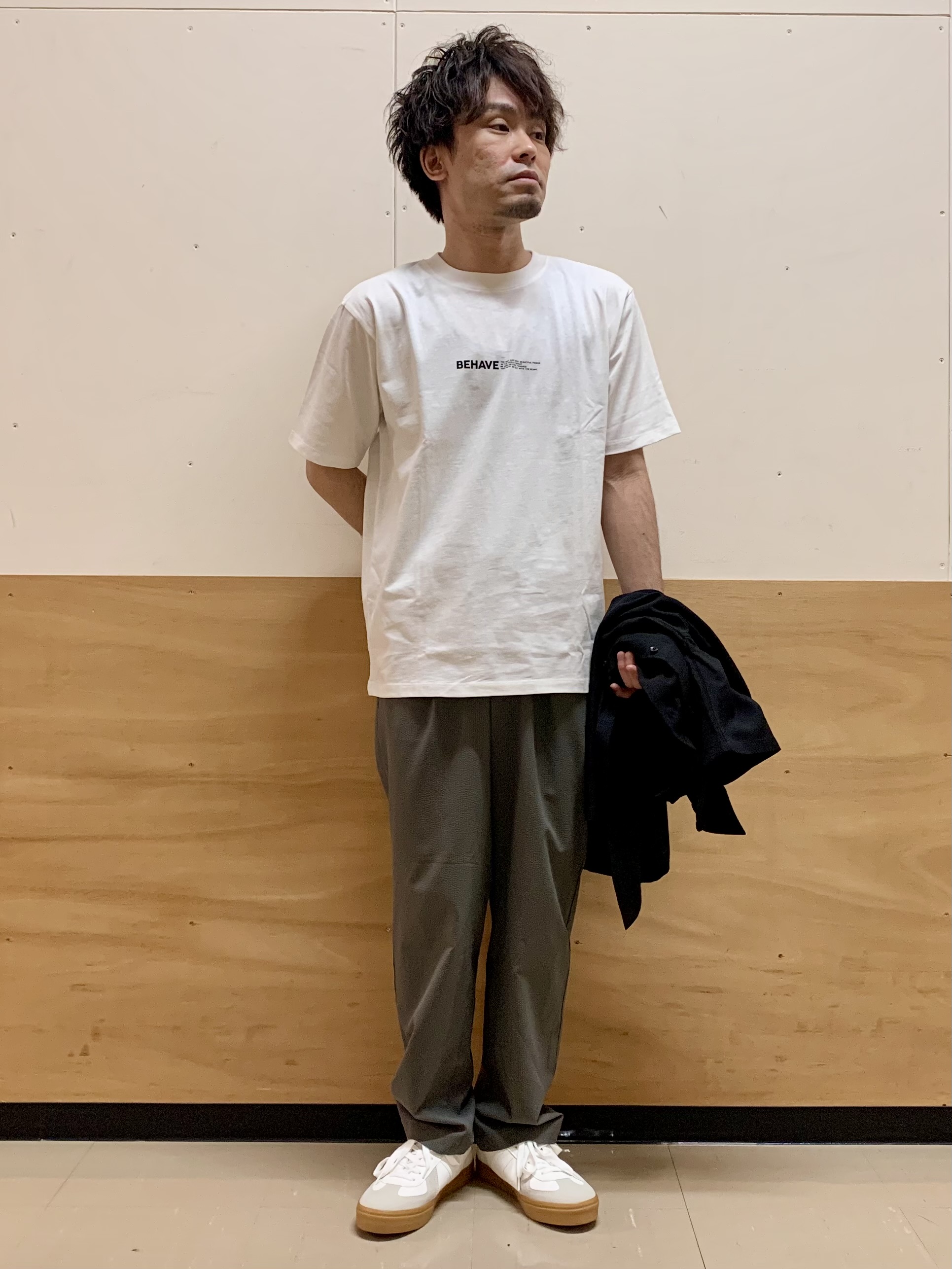 MATUさんの「THE SHOP TK｜LITE TEX ダブルフラップ半袖シャツ 接触冷感/吸水速乾/UVカット/アンチピリング/イージー」を使ったコーディネート