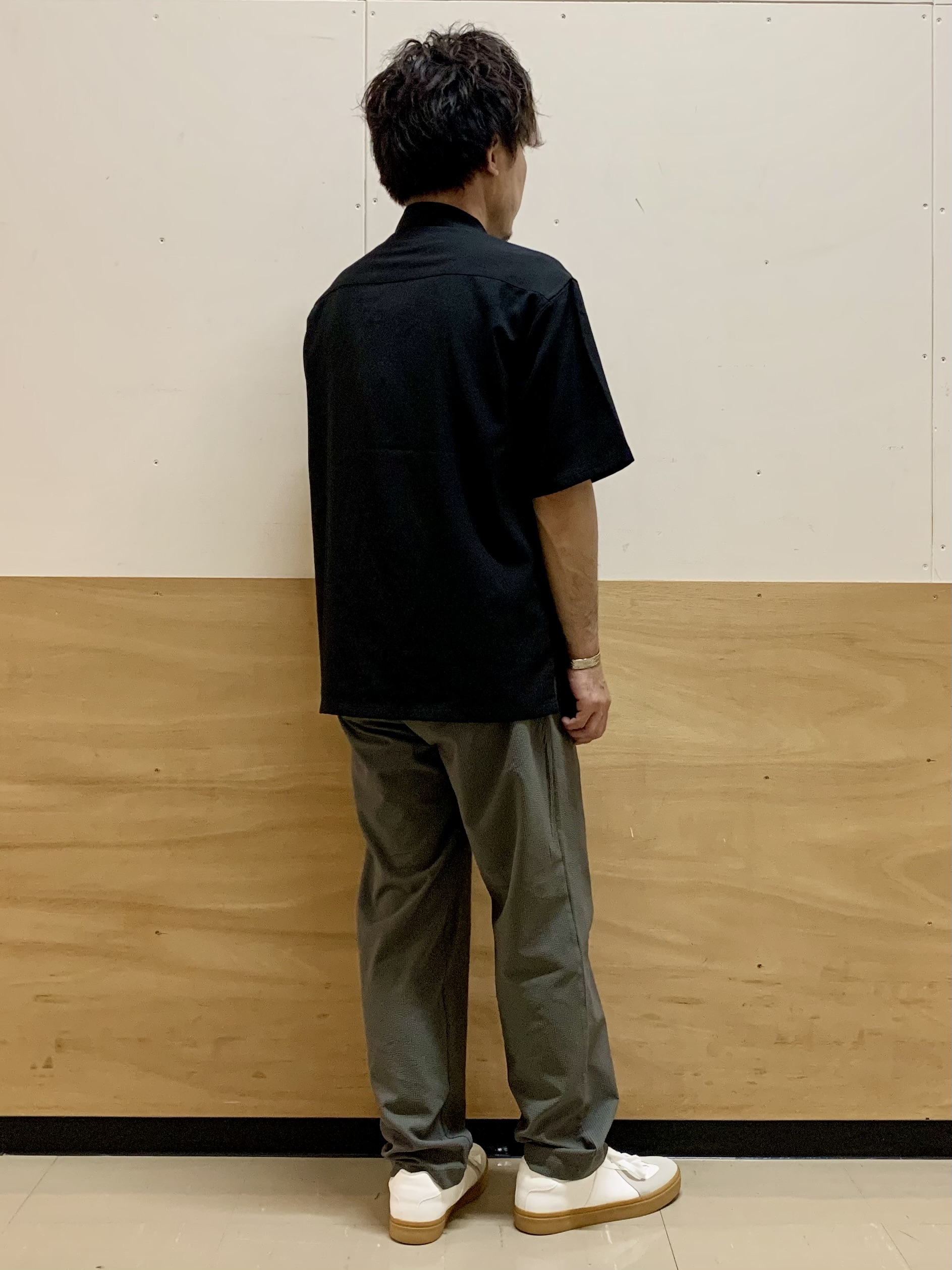 MATUさんの「THE SHOP TK｜LITE TEX ダブルフラップ半袖シャツ 接触冷感/吸水速乾/UVカット/アンチピリング/イージー」を使ったコーディネート