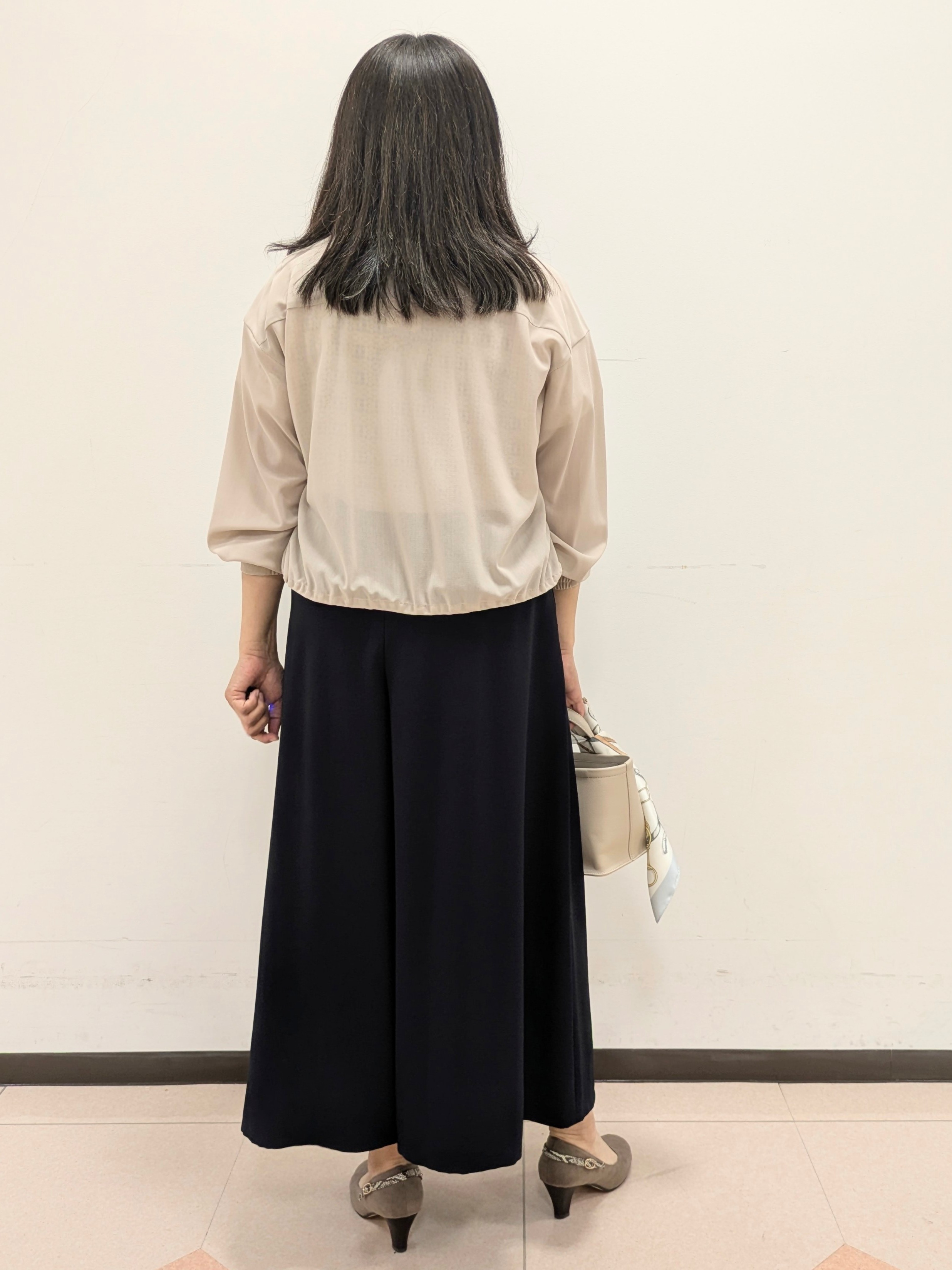 ともさんの「UNTITLED｜【古畑星夏さん着用/洗える】シアーブルゾン」を使ったコーディネート