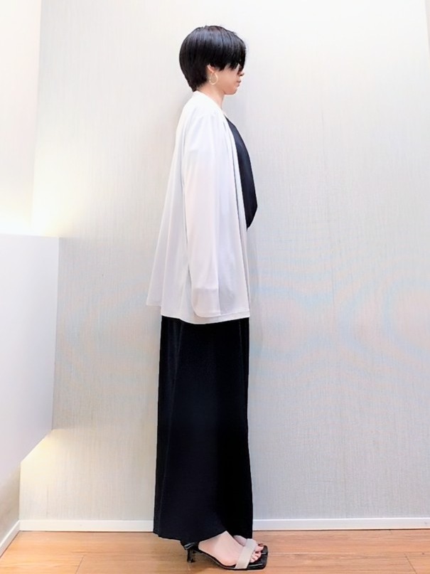 ミズタさんの「UNTITLED｜【接触冷感/UVカット/遮熱機能】フライスジャージカーディガン」を使ったコーディネート