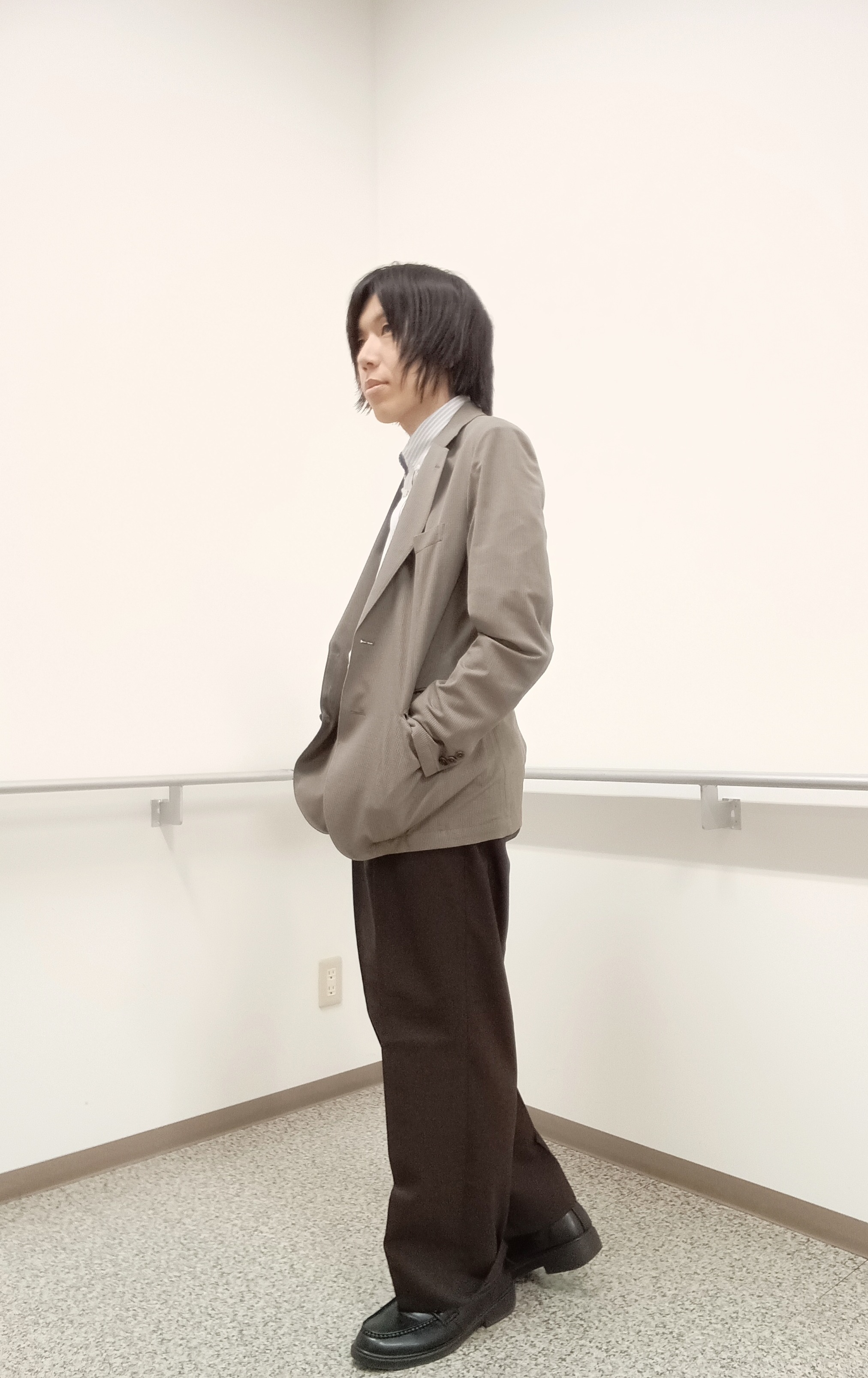 moritaさんの「TAKEO KIKUCHI｜【Begin5月号掲載/通気性】トリコットサッカー ジャケット」を使ったコーディネート
