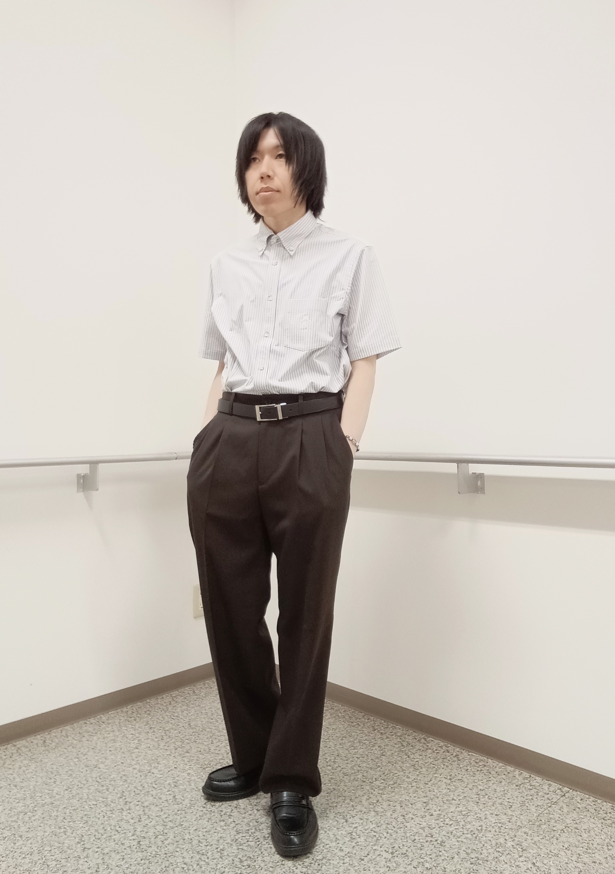 moritaさんの「TAKEO KIKUCHI｜【Begin5月号掲載/通気性】トリコットサッカー ジャケット」を使ったコーディネート