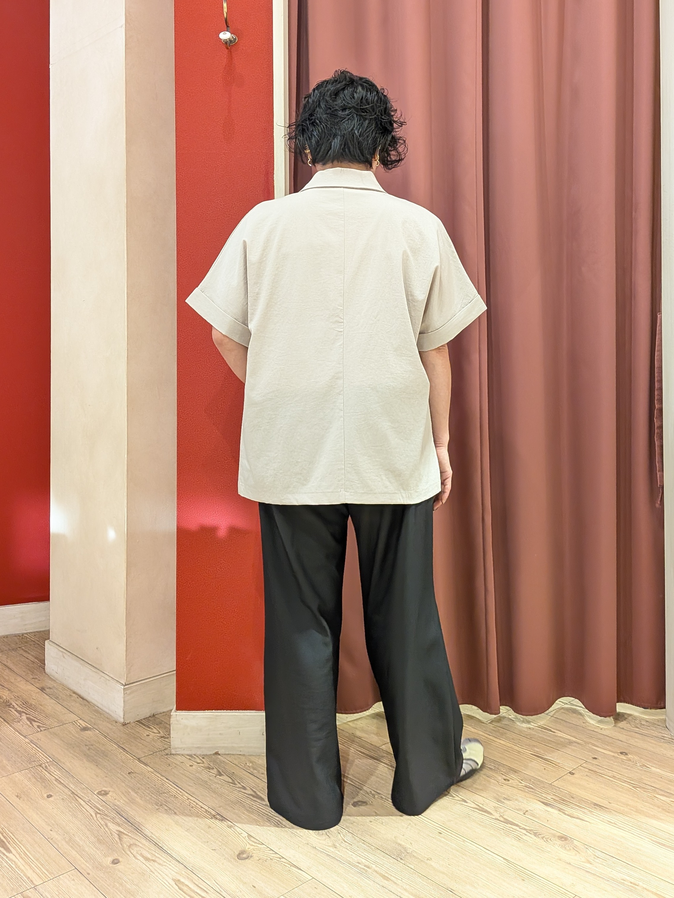 cameさんの「SHOO･LA･RUE｜【高レビュー/洗濯機可/セットアップ可】軽凛(かろりん) ひんやり半袖ジャケット」を使ったコーディネート