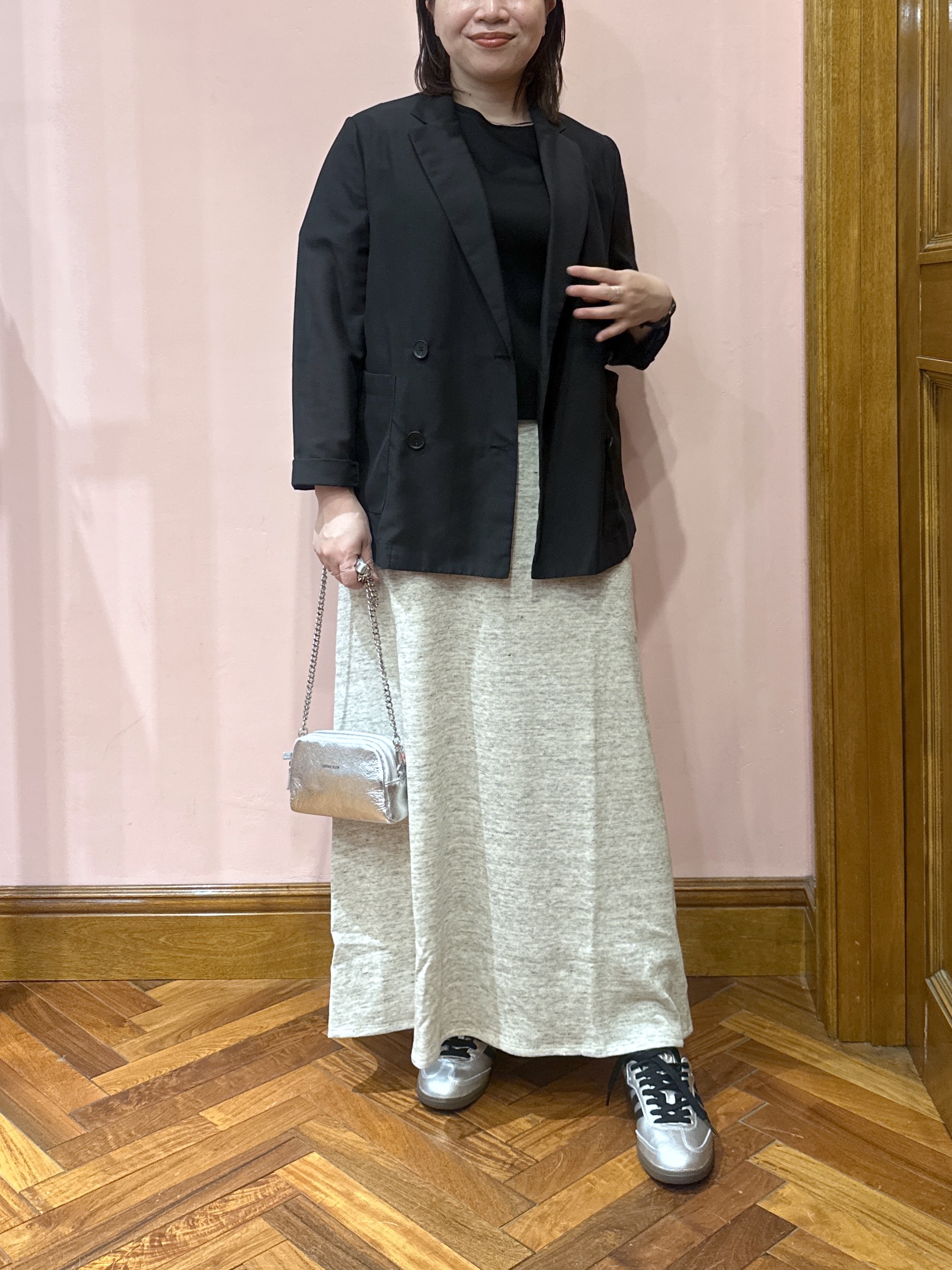 komatsuさんの「DRESSTERIOR｜【接触冷感/防シワ機能/ウォッシャブル】クールタッチ リネンブレンドシアージャケット」を使ったコーディネート