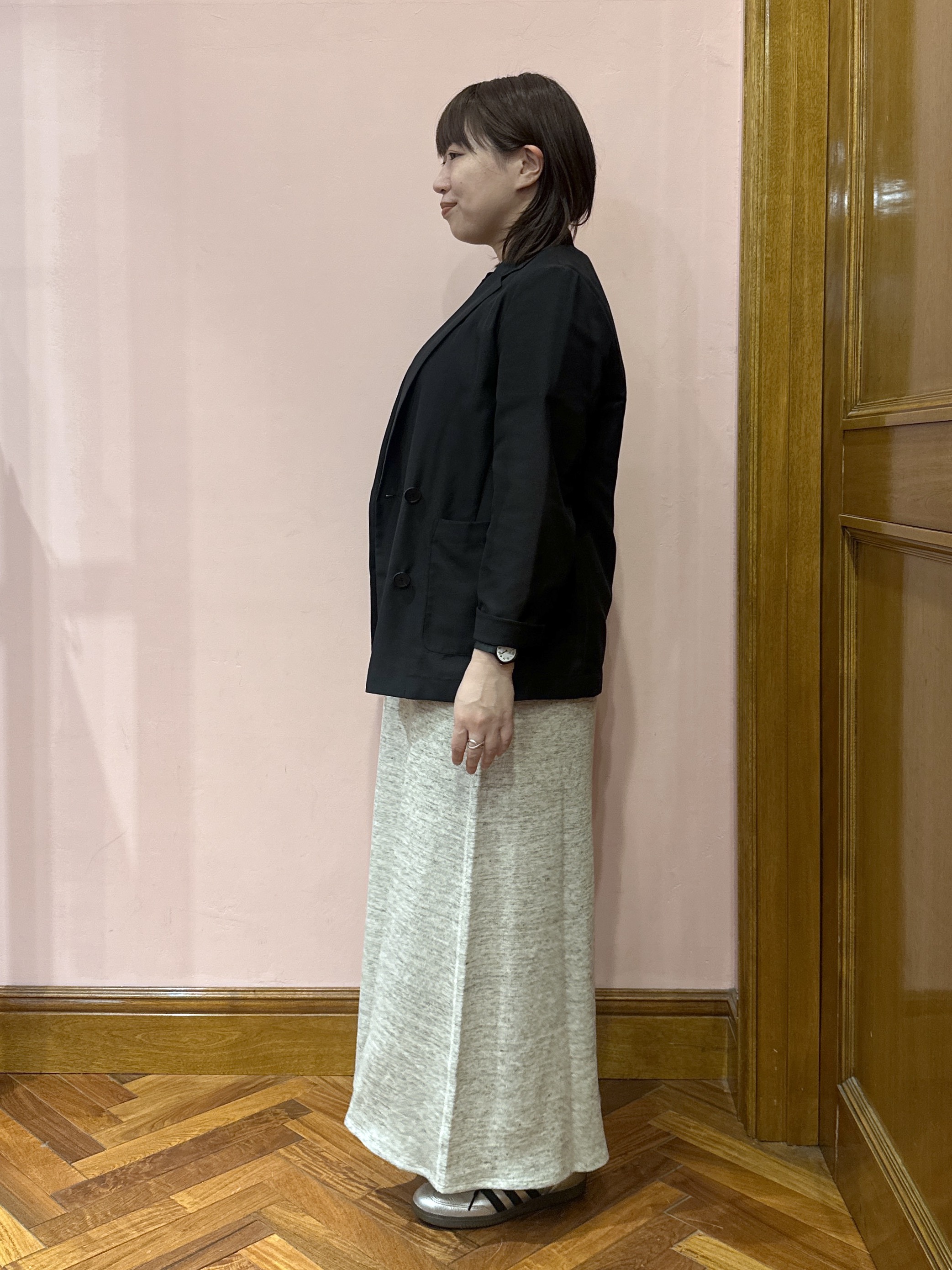 komatsuさんの「DRESSTERIOR｜【接触冷感/防シワ機能/ウォッシャブル】クールタッチ リネンブレンドシアージャケット」を使ったコーディネート