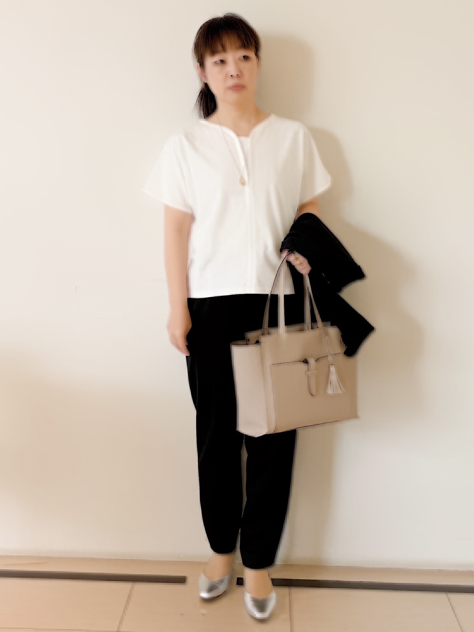 ひーさんの「Reflect｜【SS-4Lサイズ／UVカット／接触冷感】匠ジャケット／ロングテーラード」を使ったコーディネート