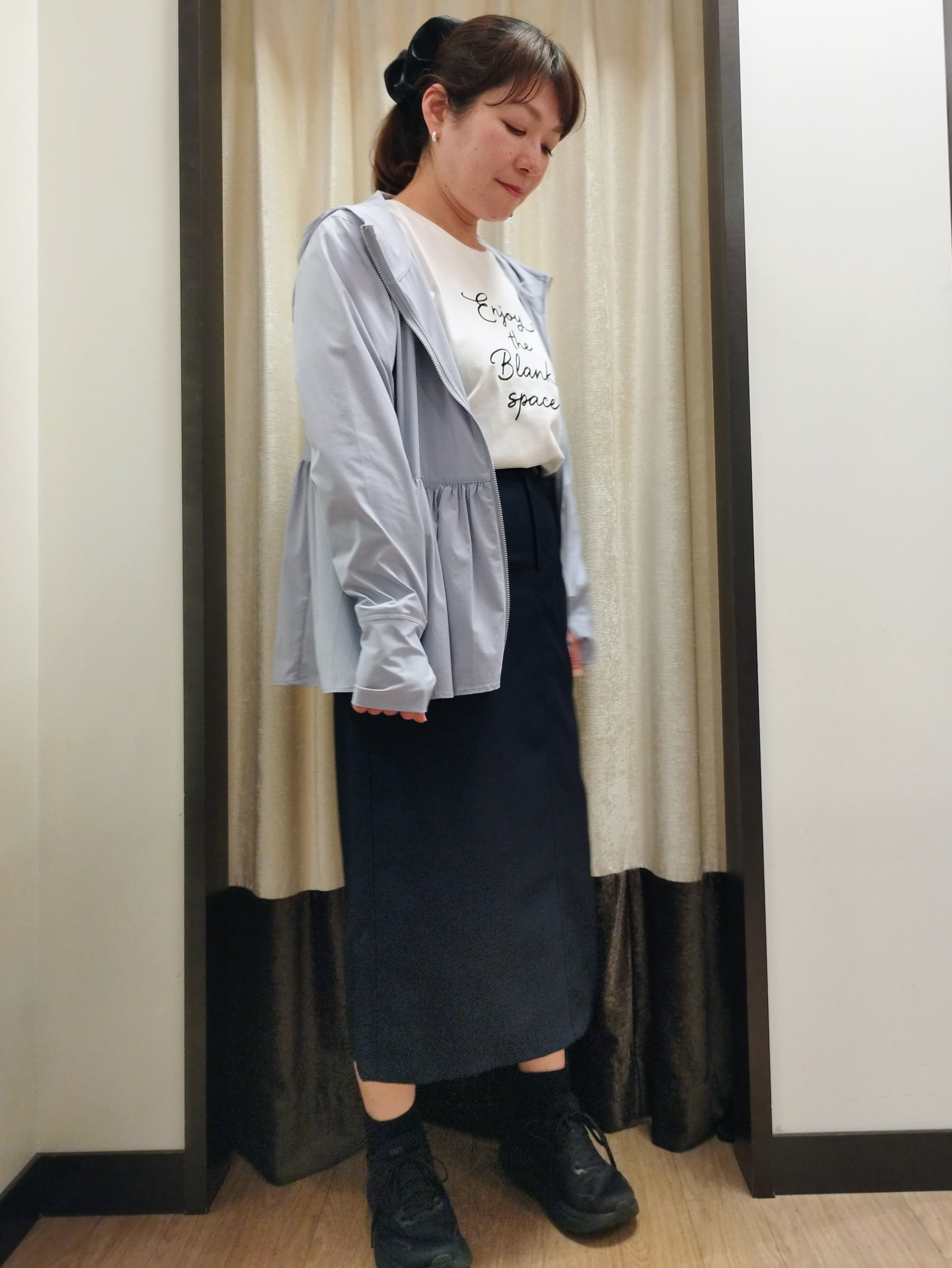junさんの「Reflect｜【UVカット／接触冷感】ラッシュガードパーカー」を使ったコーディネート