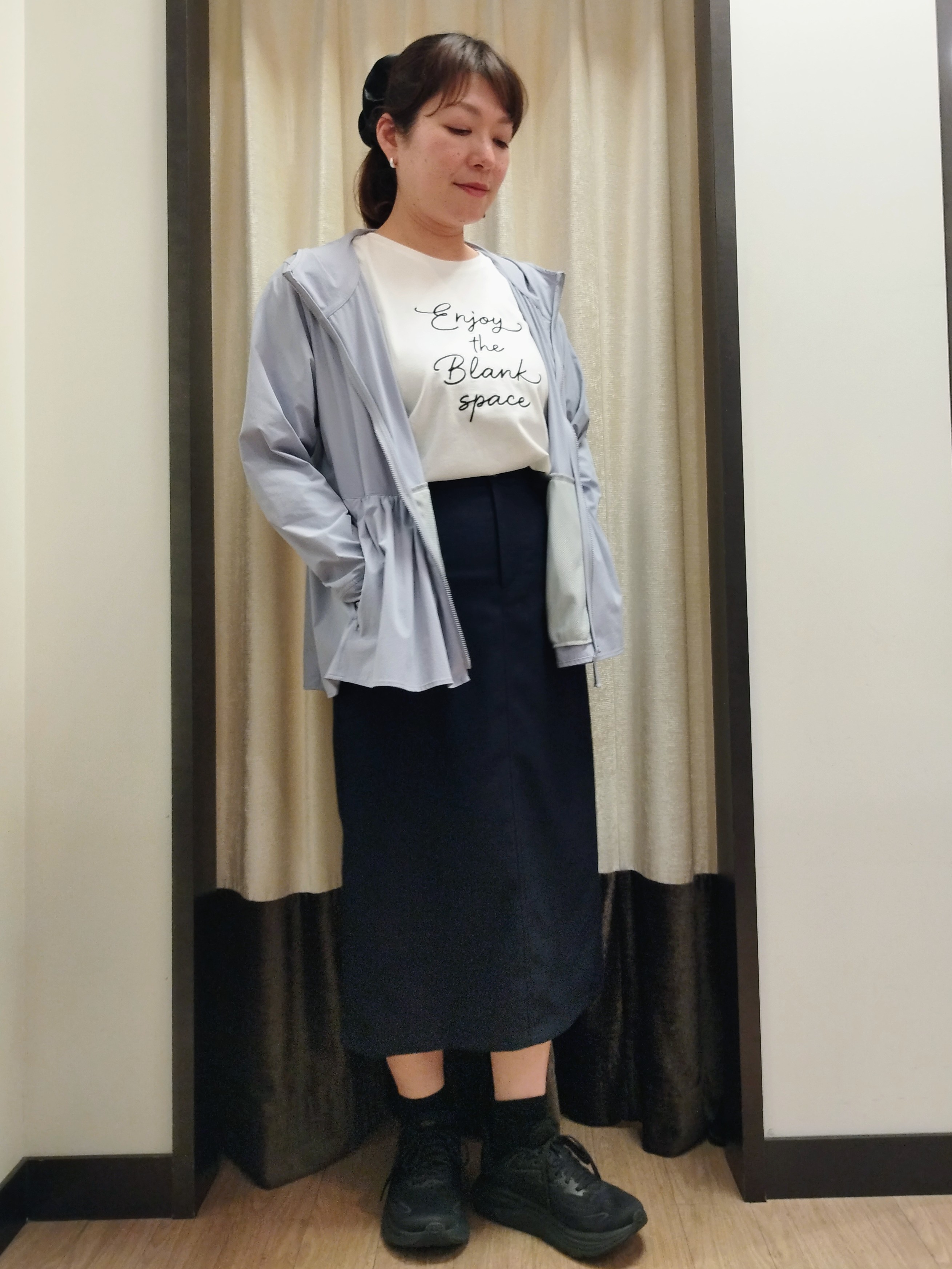 junさんの「Reflect｜【UVカット／接触冷感】ラッシュガードパーカー」を使ったコーディネート