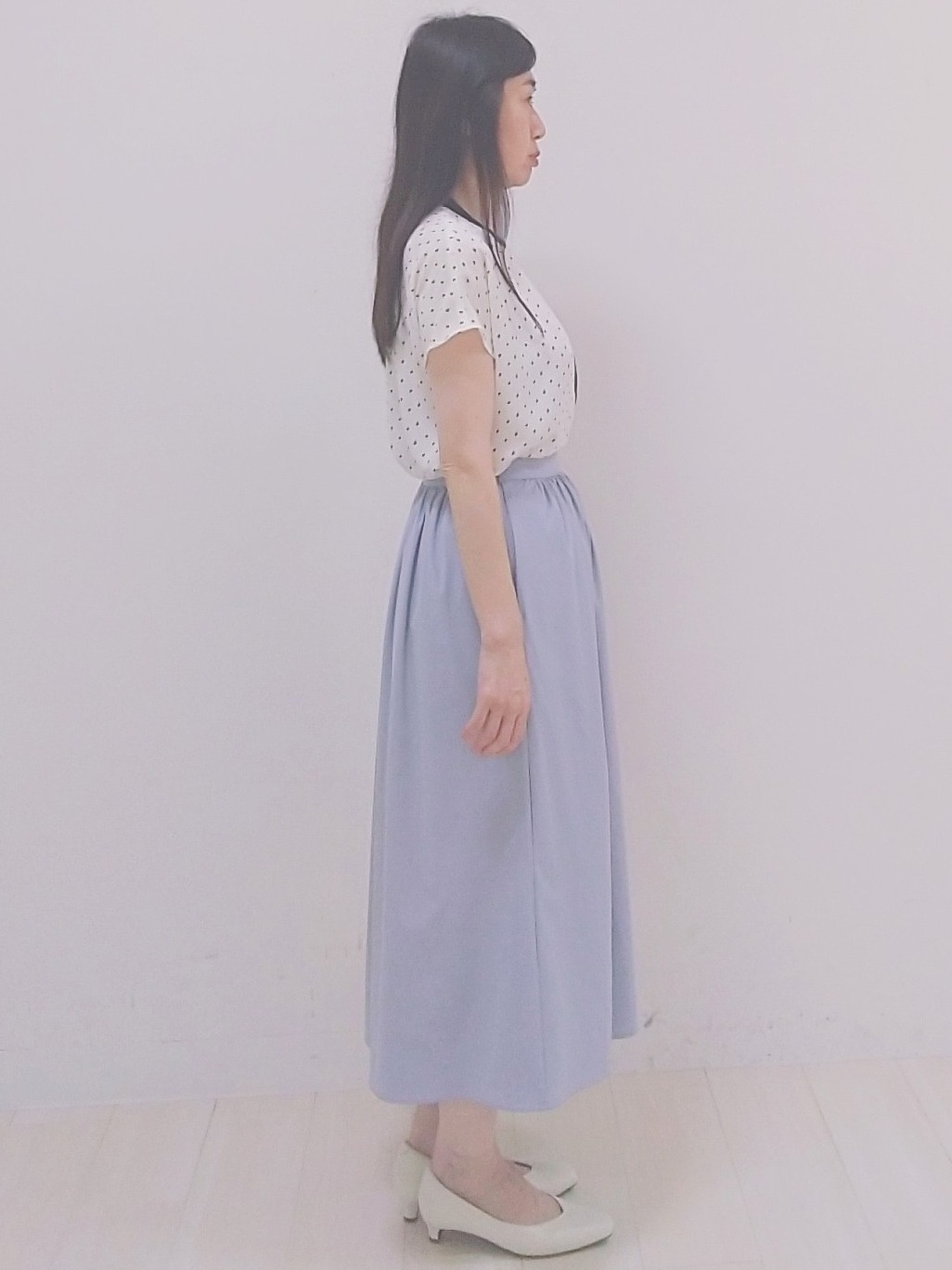SANAさんの「Reflect｜【吸水速乾／セットアップ可】ノーカラージャケット」を使ったコーディネート