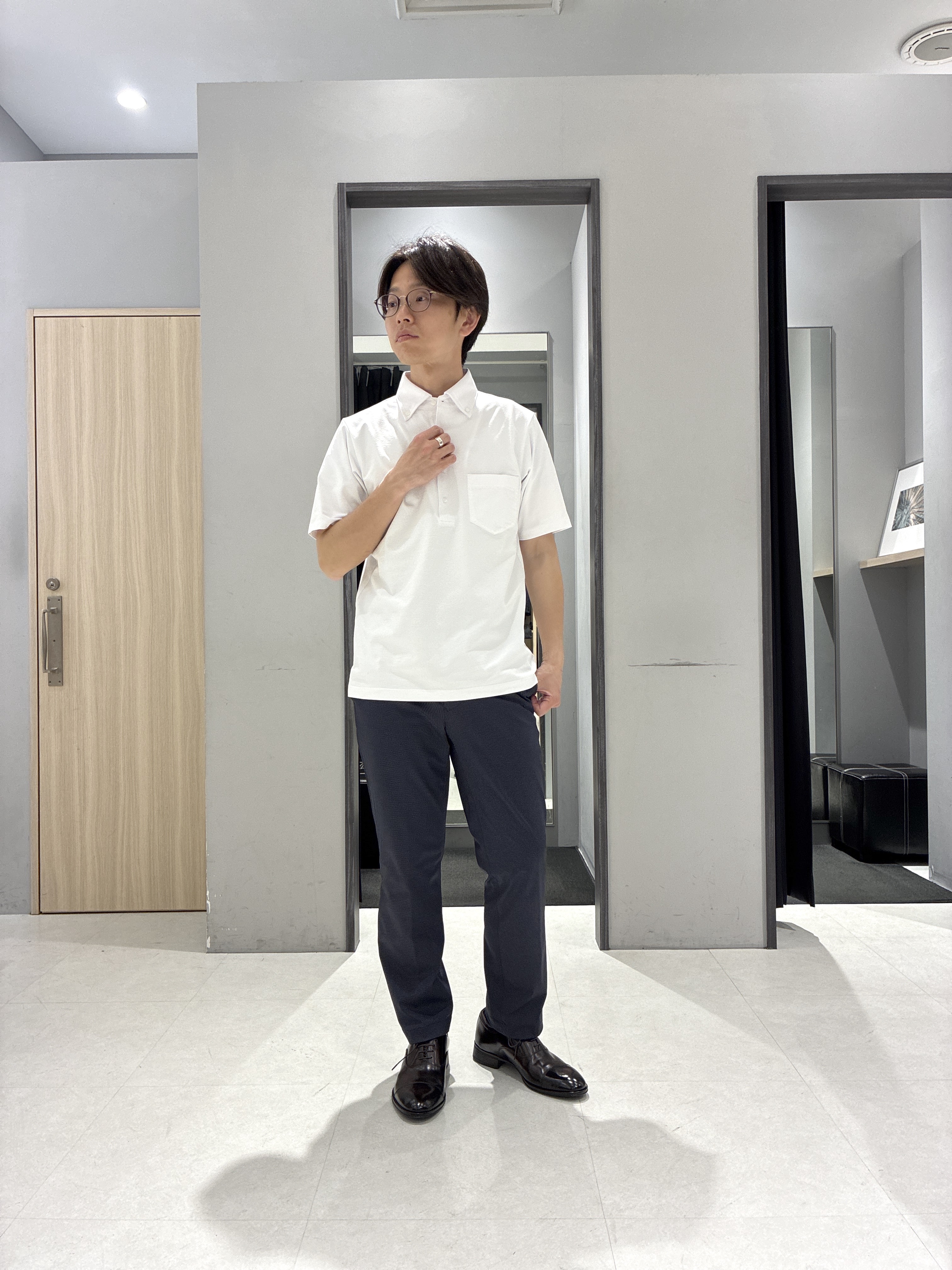 わいずみさんの「TAKEO KIKUCHI｜【360&deg;ストレッチ/軽量】None Of Stress ライト ジャケット（セットアップ対応）」を使ったコーディネート