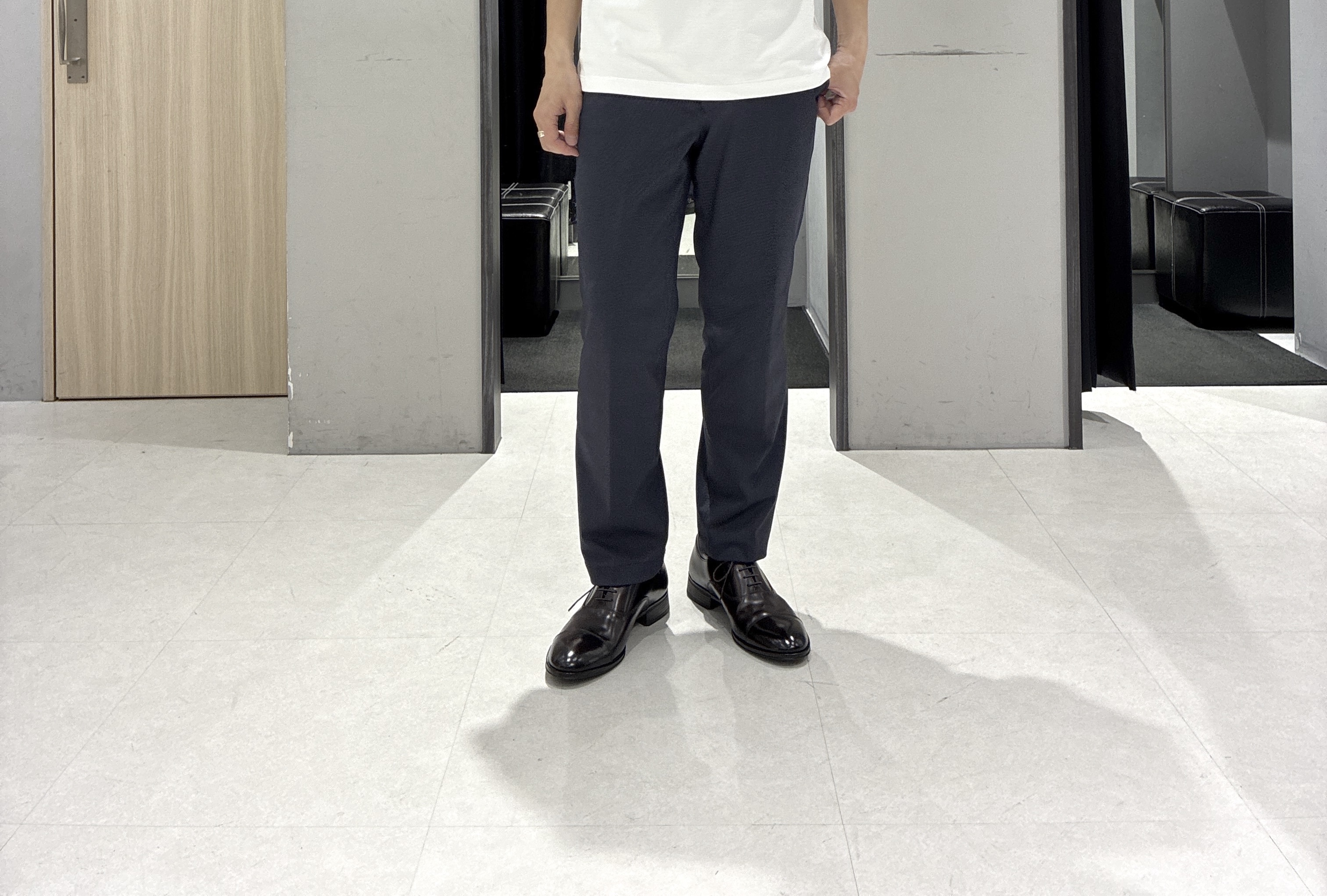 わいずみさんの「TAKEO KIKUCHI｜【360&deg;ストレッチ/軽量】None Of Stress ライト ジャケット（セットアップ対応）」を使ったコーディネート