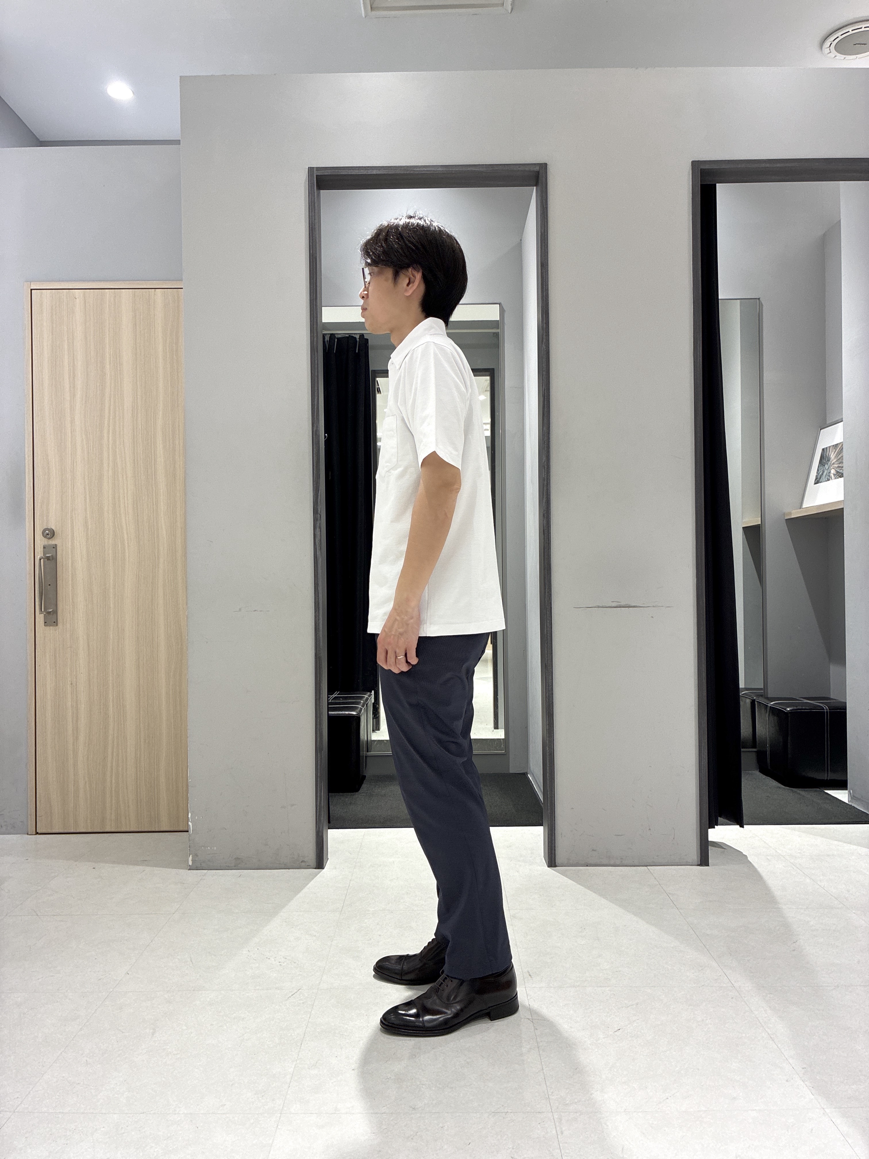 わいずみさんの「TAKEO KIKUCHI｜【360&deg;ストレッチ/軽量】None Of Stress ライト ジャケット（セットアップ対応）」を使ったコーディネート