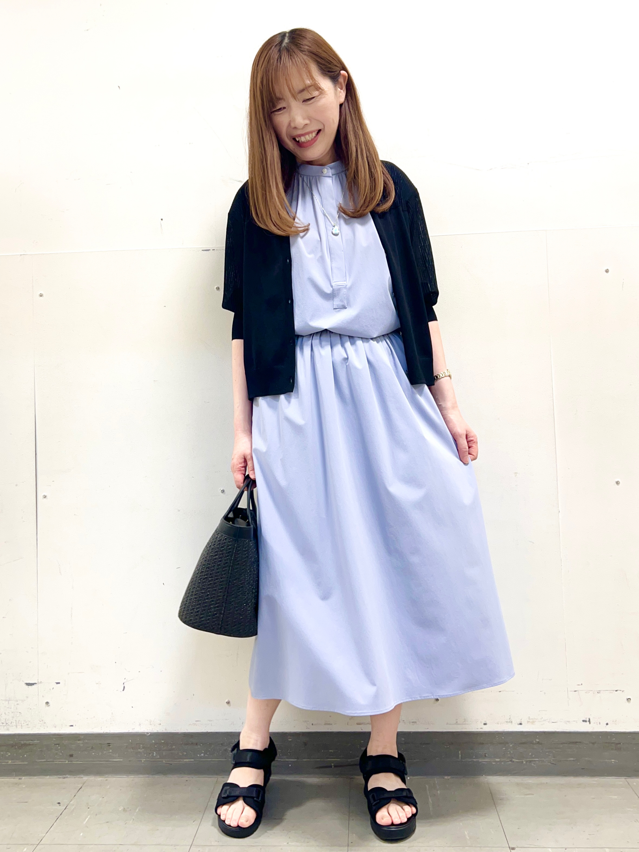 yuさんの「Reflect｜Vネックニットカーディガン」を使ったコーディネート
