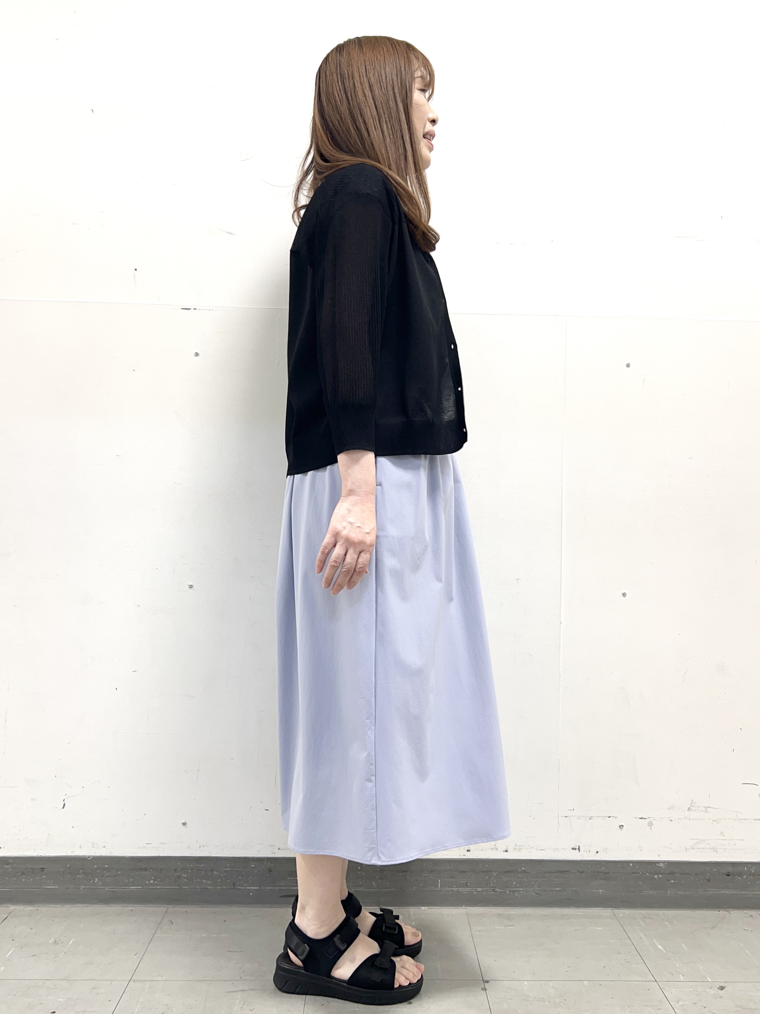 yuさんの「Reflect｜Vネックニットカーディガン」を使ったコーディネート