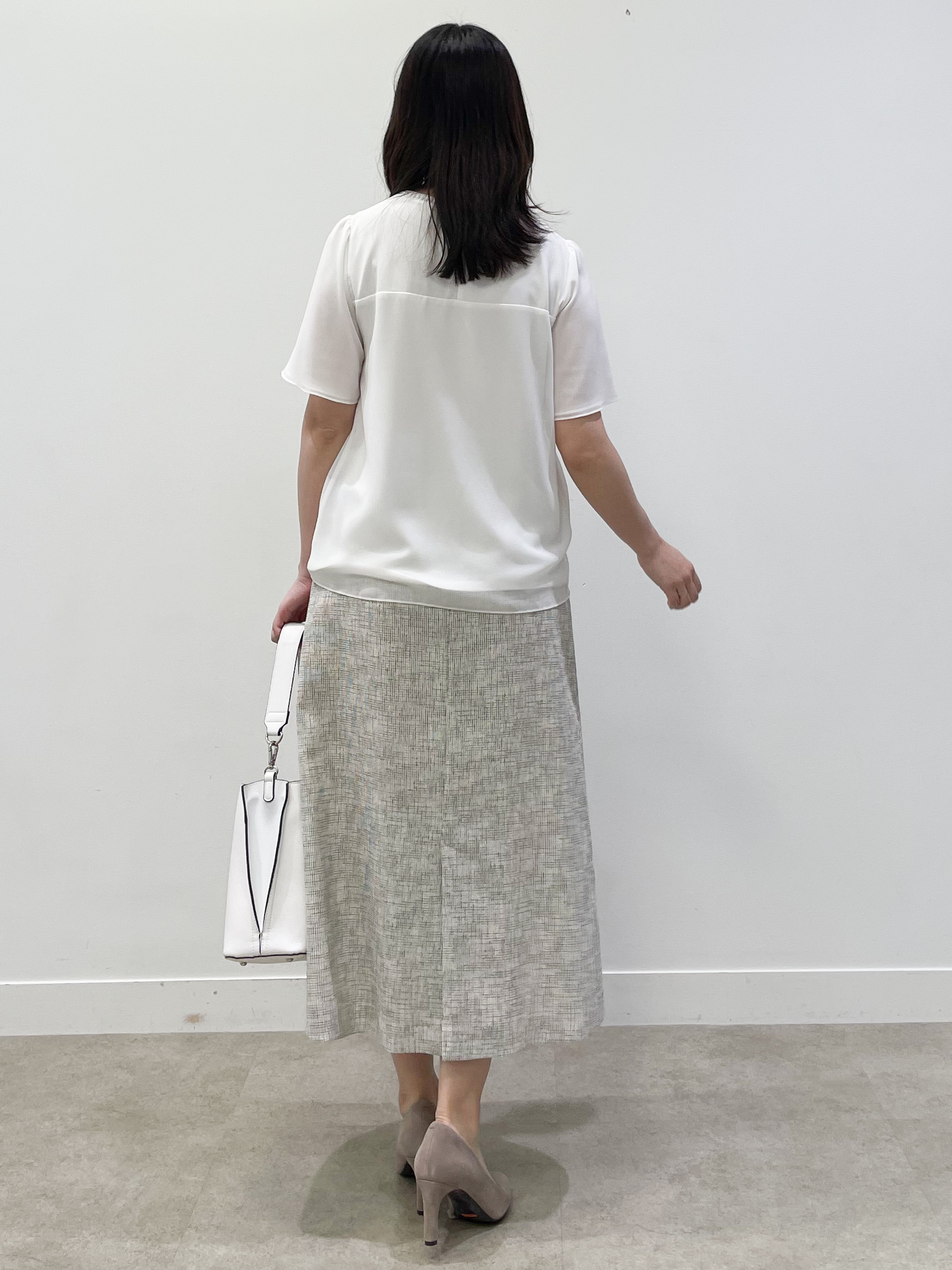 yukariさんの「Reflect｜七分袖ニットカーディガン」を使ったコーディネート
