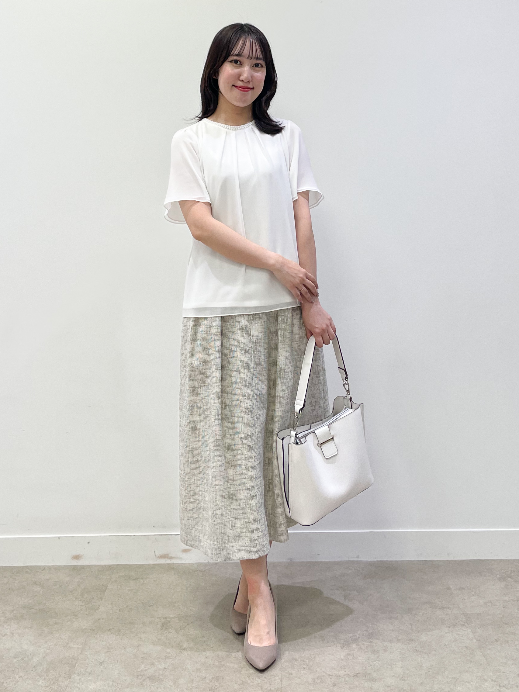 yukariさんの「Reflect｜七分袖ニットカーディガン」を使ったコーディネート