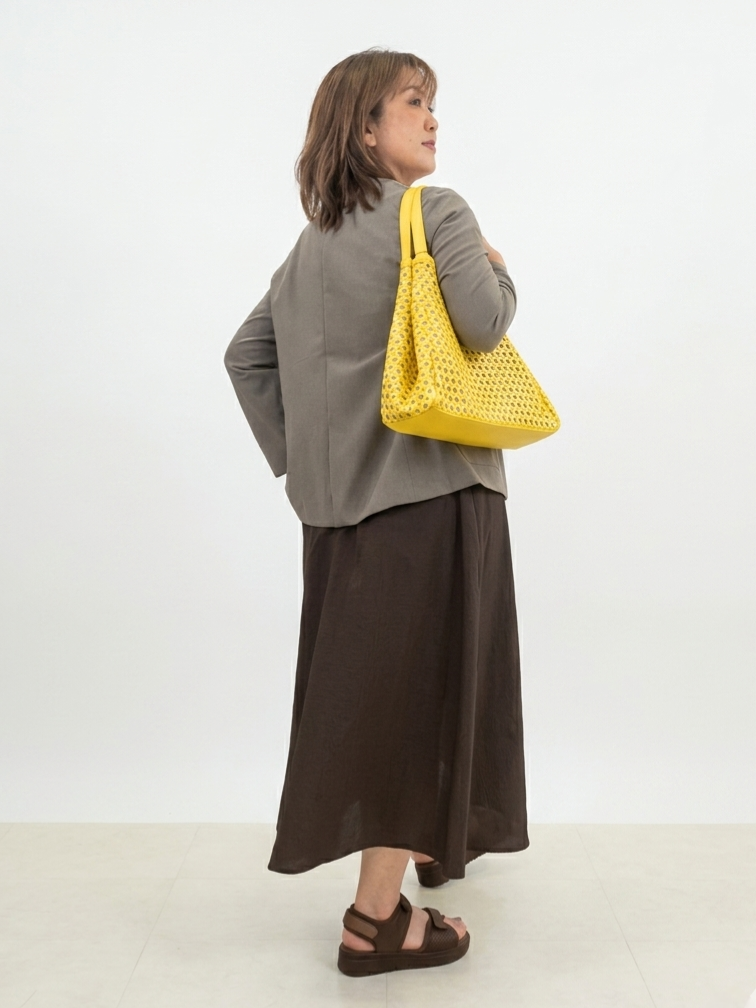 S.xuliさんの「Reflect｜【SS-4Lサイズ／接触冷感／シワになりにくい】リラクシーテーラードジャケット」を使ったコーディネート