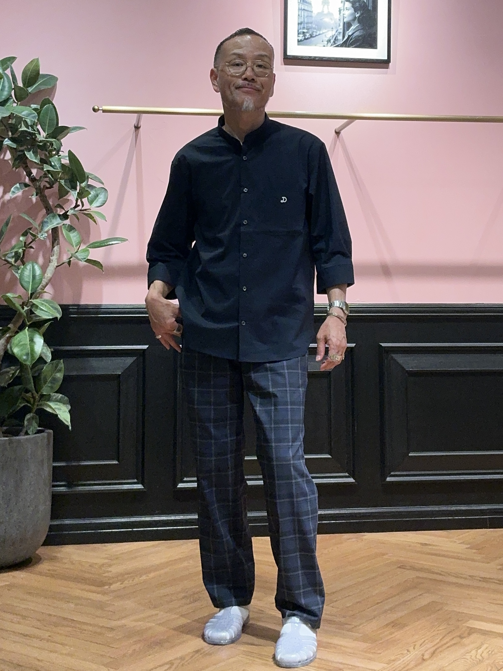 torigoeさんの「DRESSTERIOR｜【セットアップ可/ウォッシャブル/高通気性】DotAir チェックジャケット」を使ったコーディネート
