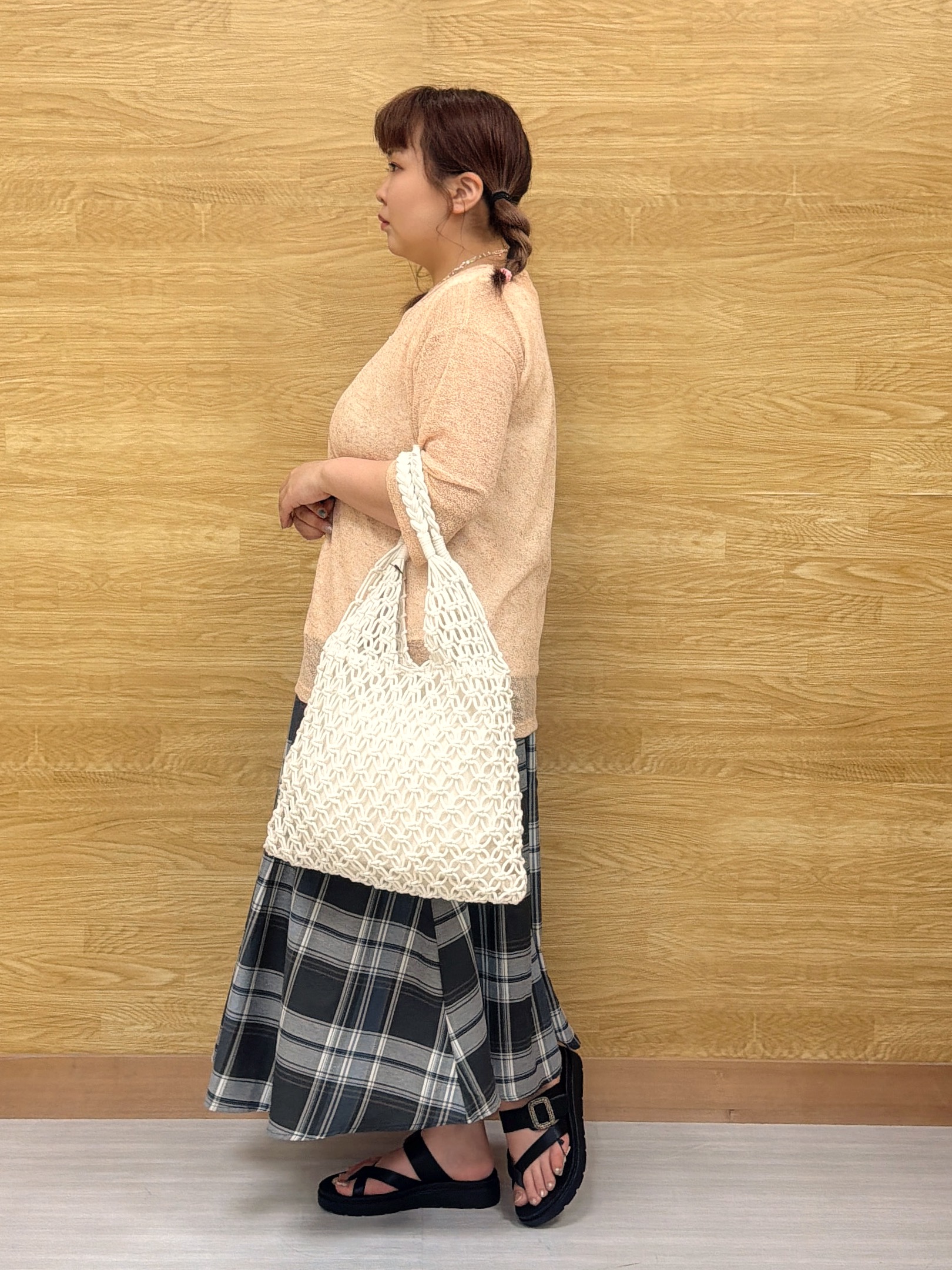 ぁむさんの「SHOO･LA･RUE｜【2点セット】メランジシアートップス&times;タンクトップセット」を使ったコーディネート