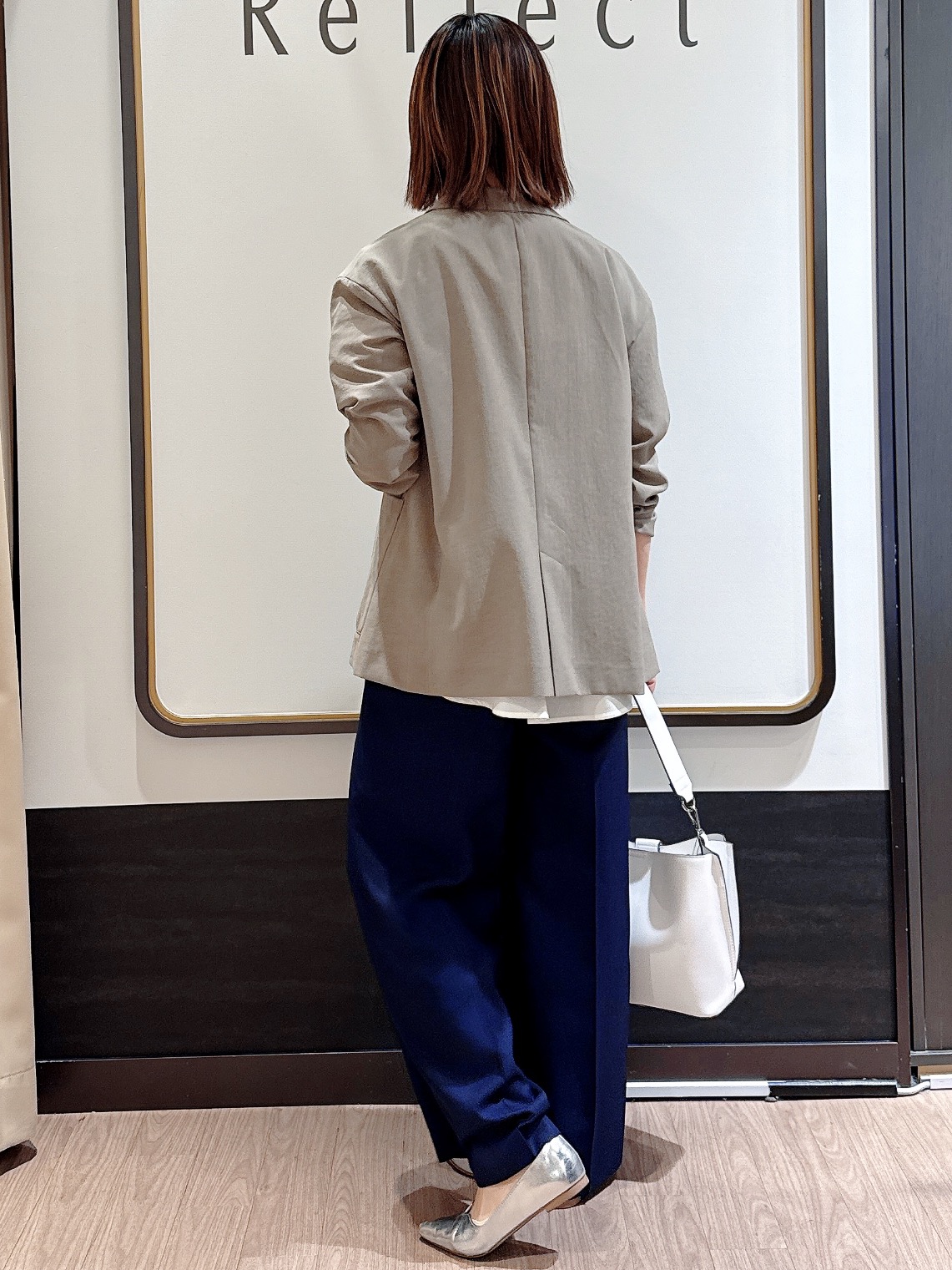 nekoさんの「Reflect｜【SS-4Lサイズ／接触冷感／シワになりにくい】リラクシーテーラードジャケット」を使ったコーディネート