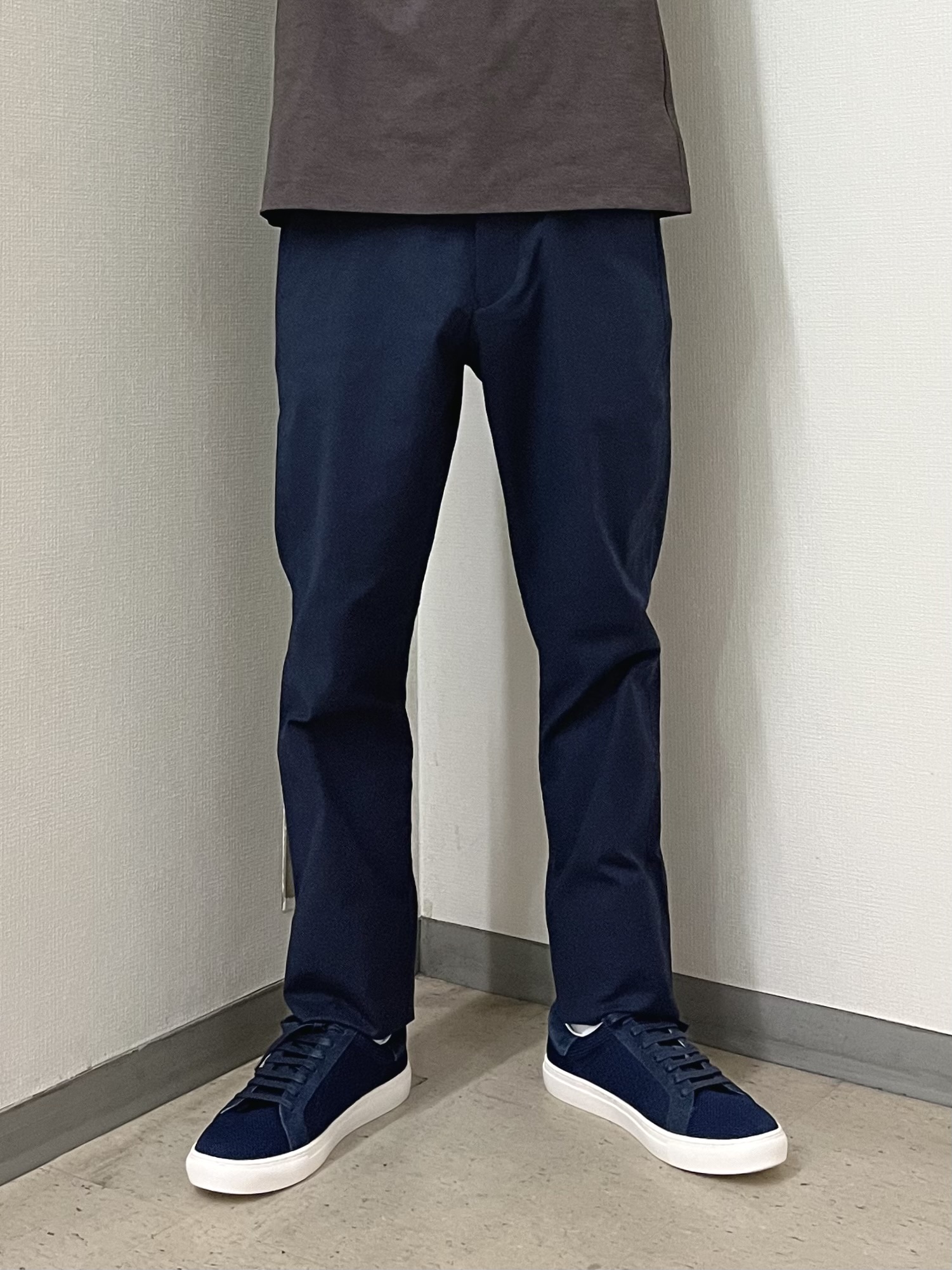 URAさんの「TAKEO KIKUCHI｜【接触冷感】ハイブリッド リネン 七分袖シャツ」を使ったコーディネート