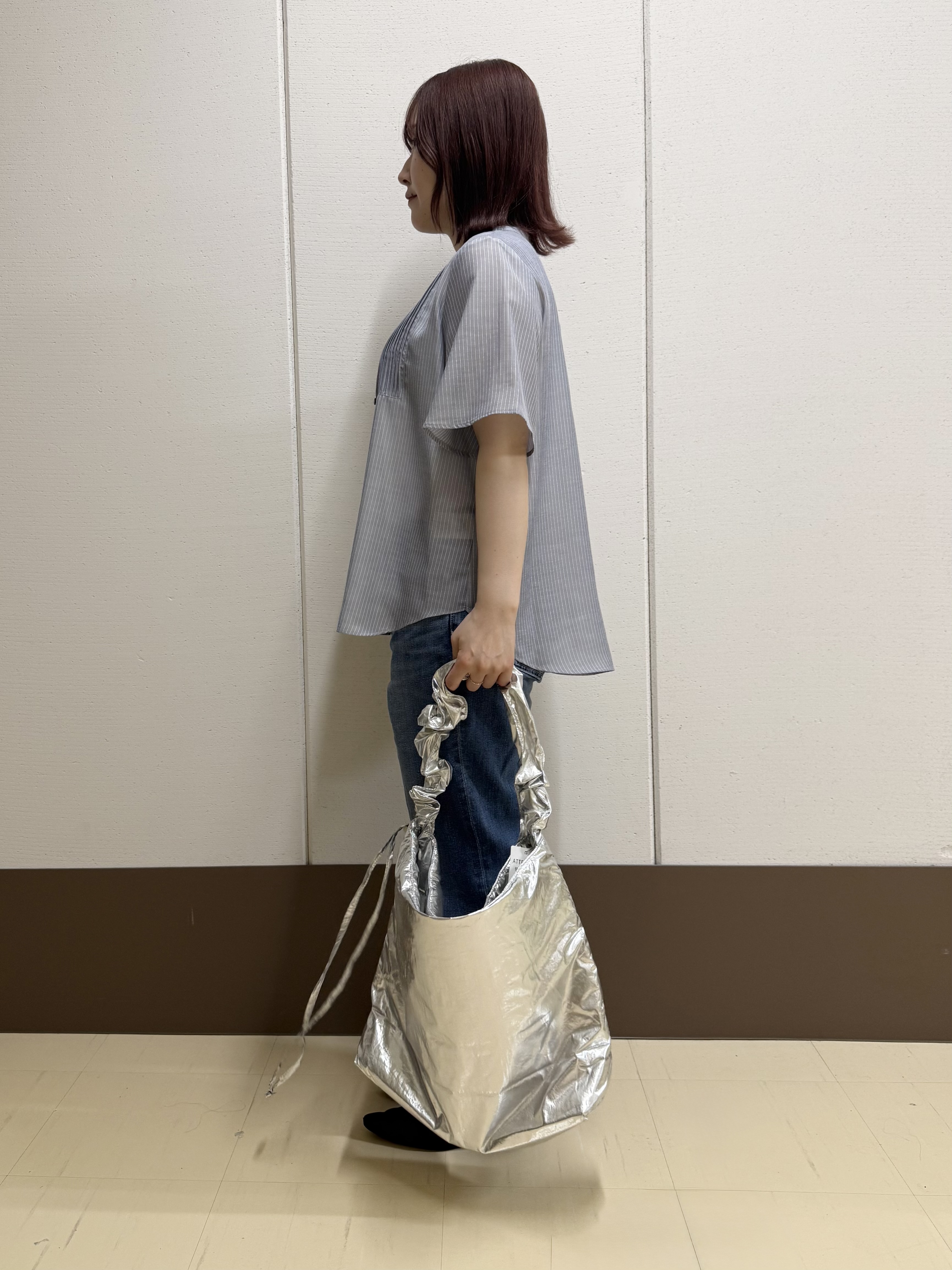 Rikoさんの「INDIVI｜【洗える／前後2WAY】インナータンクトップ」を使ったコーディネート