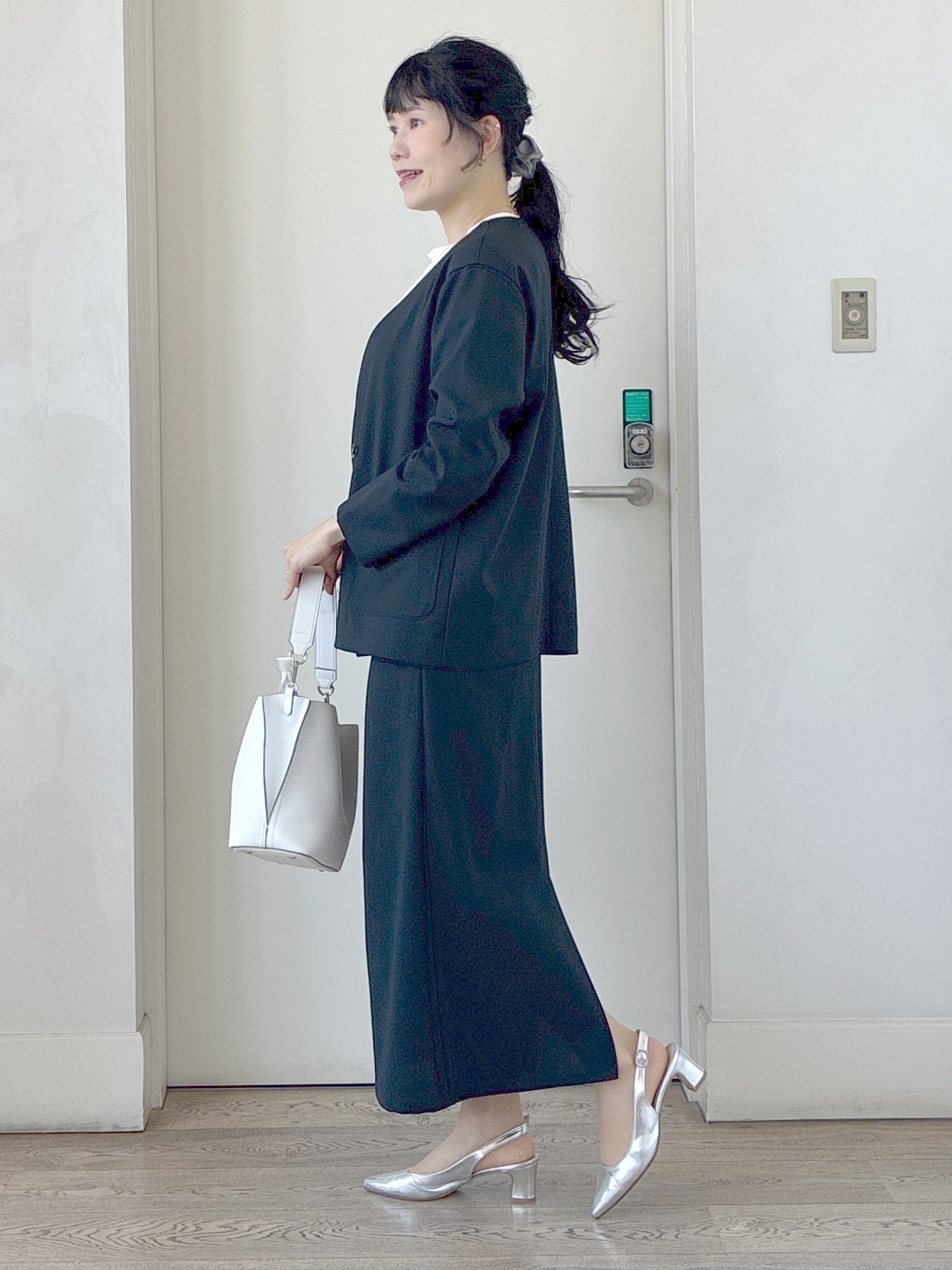  beni_gingerさんの「Reflect｜【単品使い◎】ジャケット＋ナロースカートセット」を使ったコーディネート