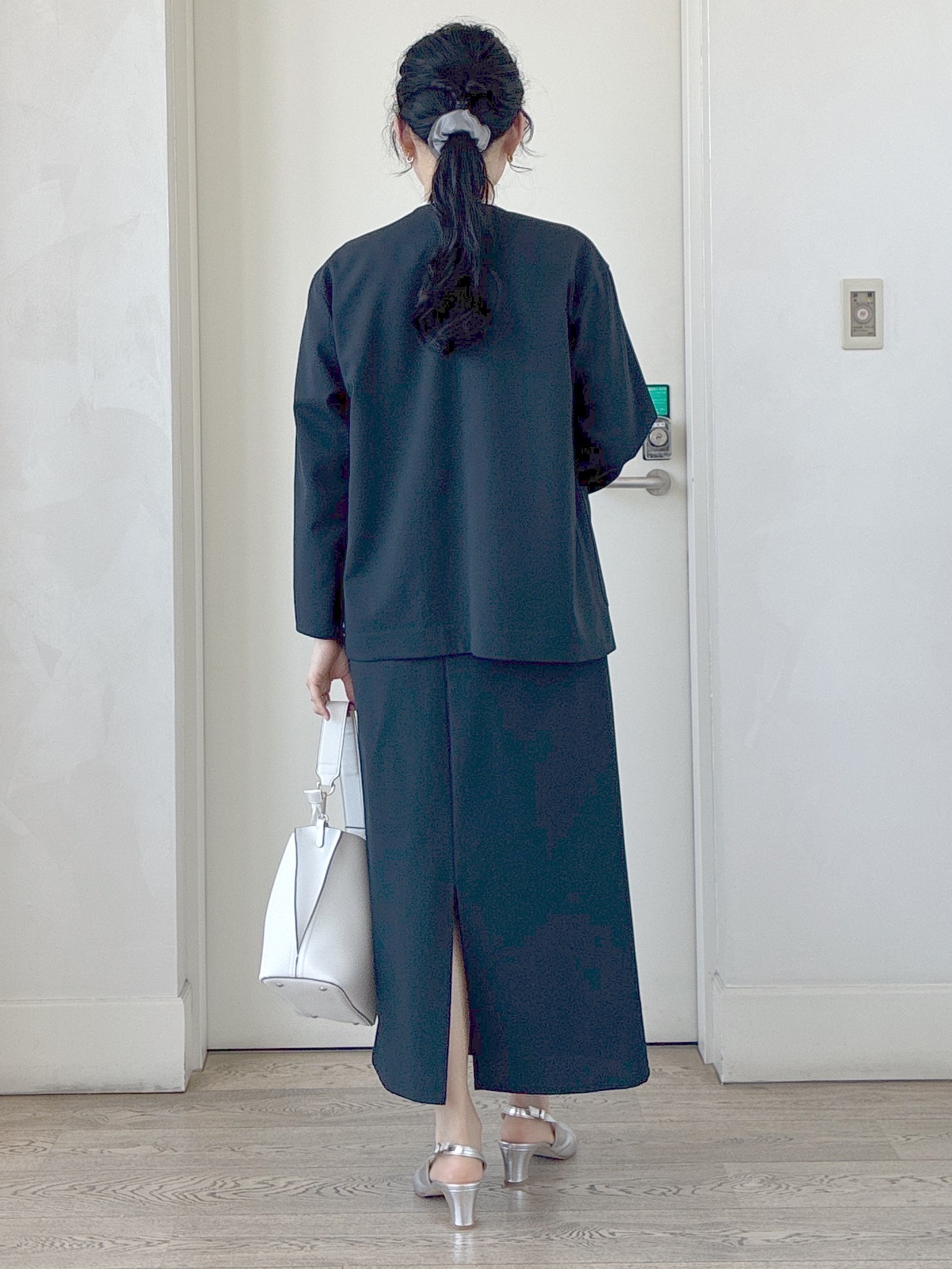  beni_gingerさんの「Reflect｜【単品使い◎】ジャケット＋ナロースカートセット」を使ったコーディネート