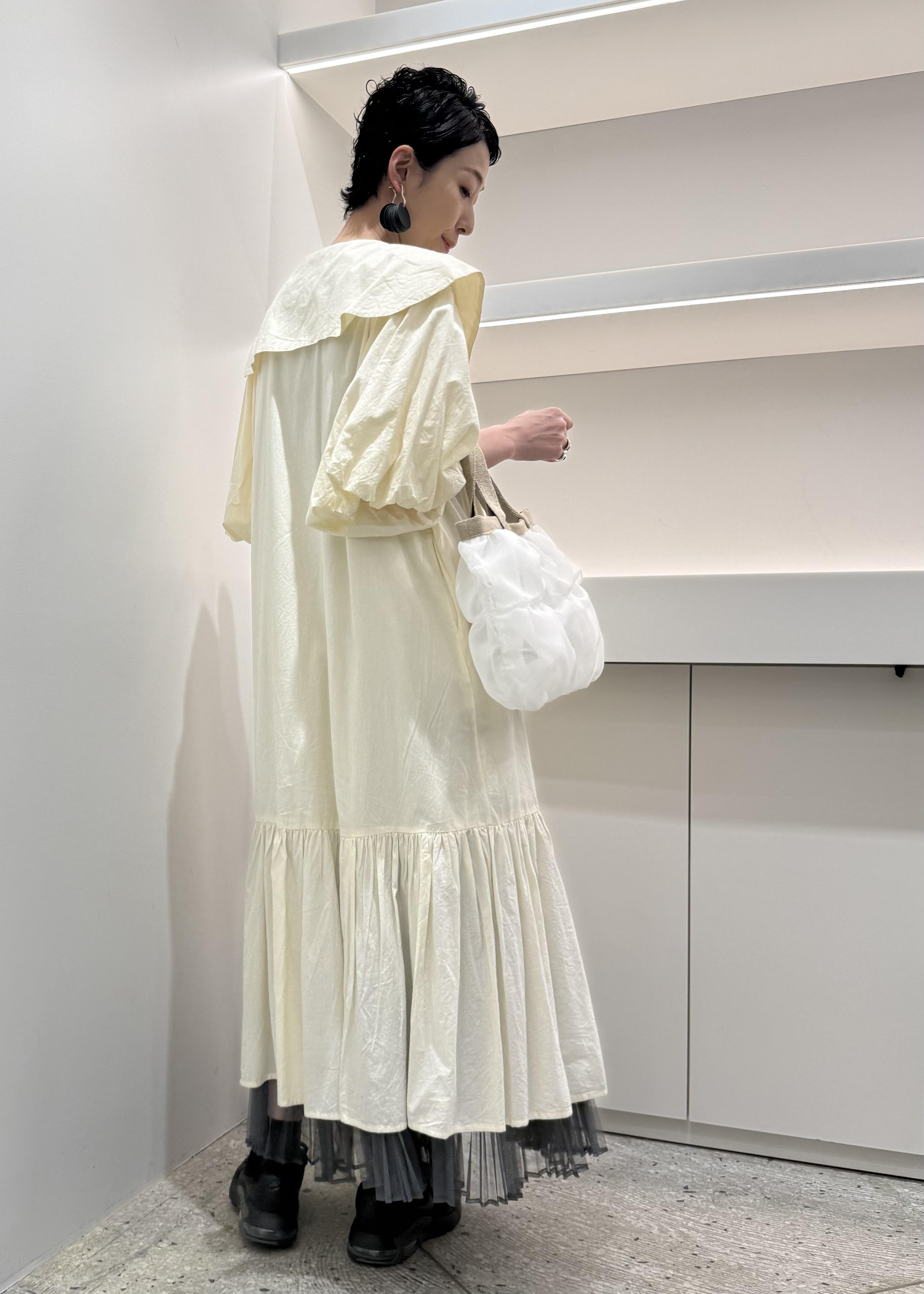 Kさんの「HIROKO HAYASHI｜FABRE（ファーブル）ハンドバッグ」を使ったコーディネート