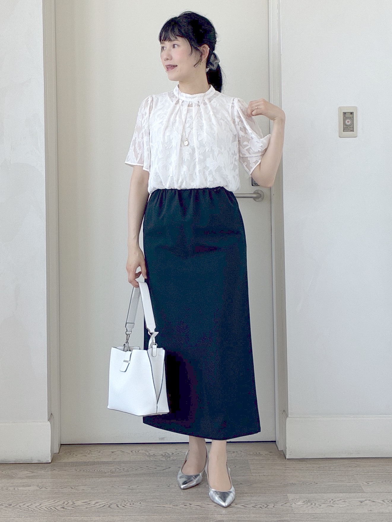  beni_gingerさんの「Reflect｜【単品使い◎】ジャケット＋ナロースカートセット」を使ったコーディネート