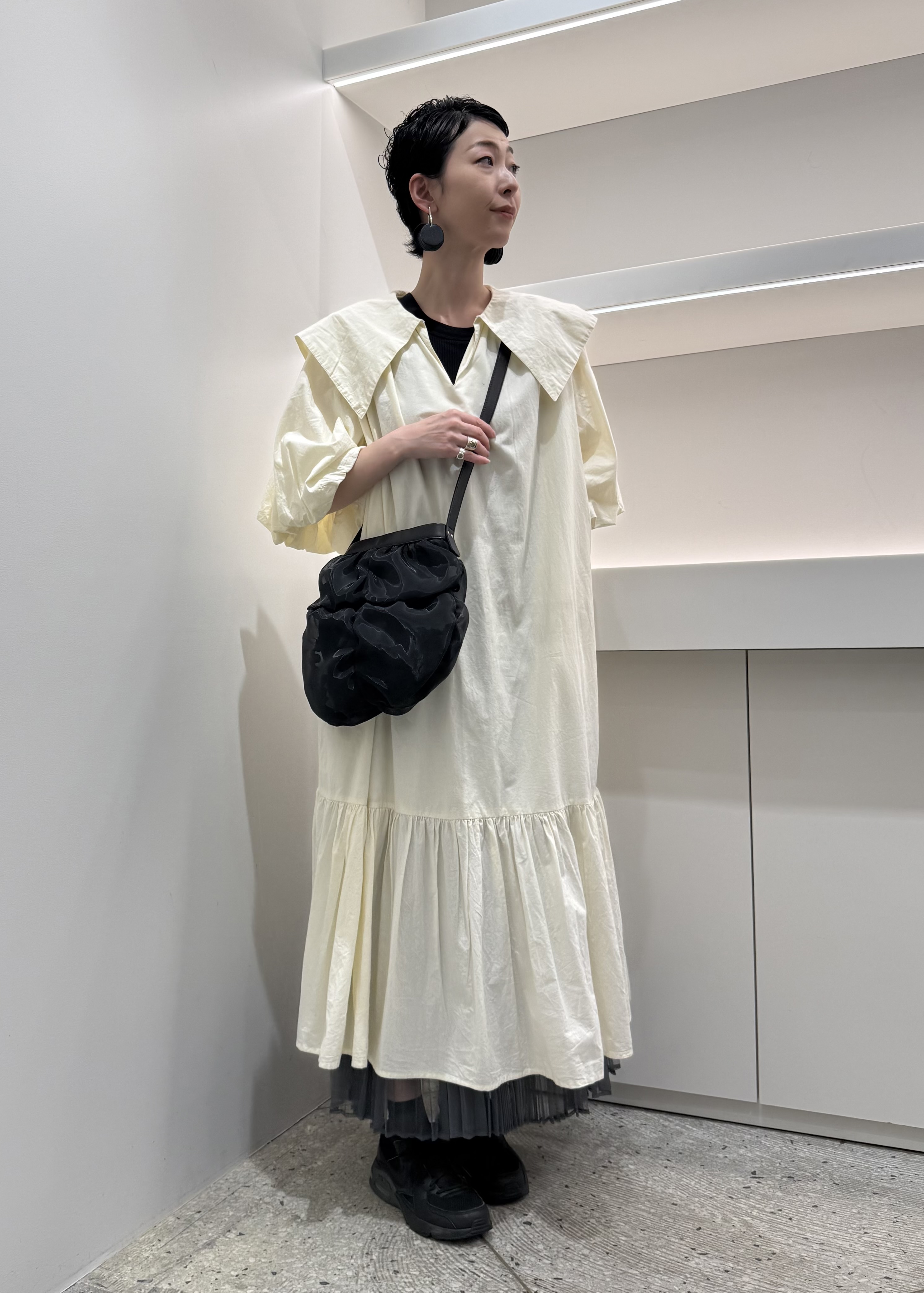 Kさんの「HIROKO HAYASHI｜FABRE（ファーブル）ショルダーバッグ」を使ったコーディネート