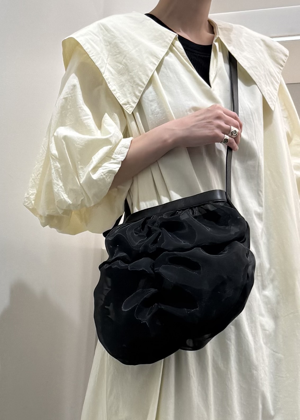 Kさんの「HIROKO HAYASHI｜FABRE（ファーブル）ショルダーバッグ」を使ったコーディネート