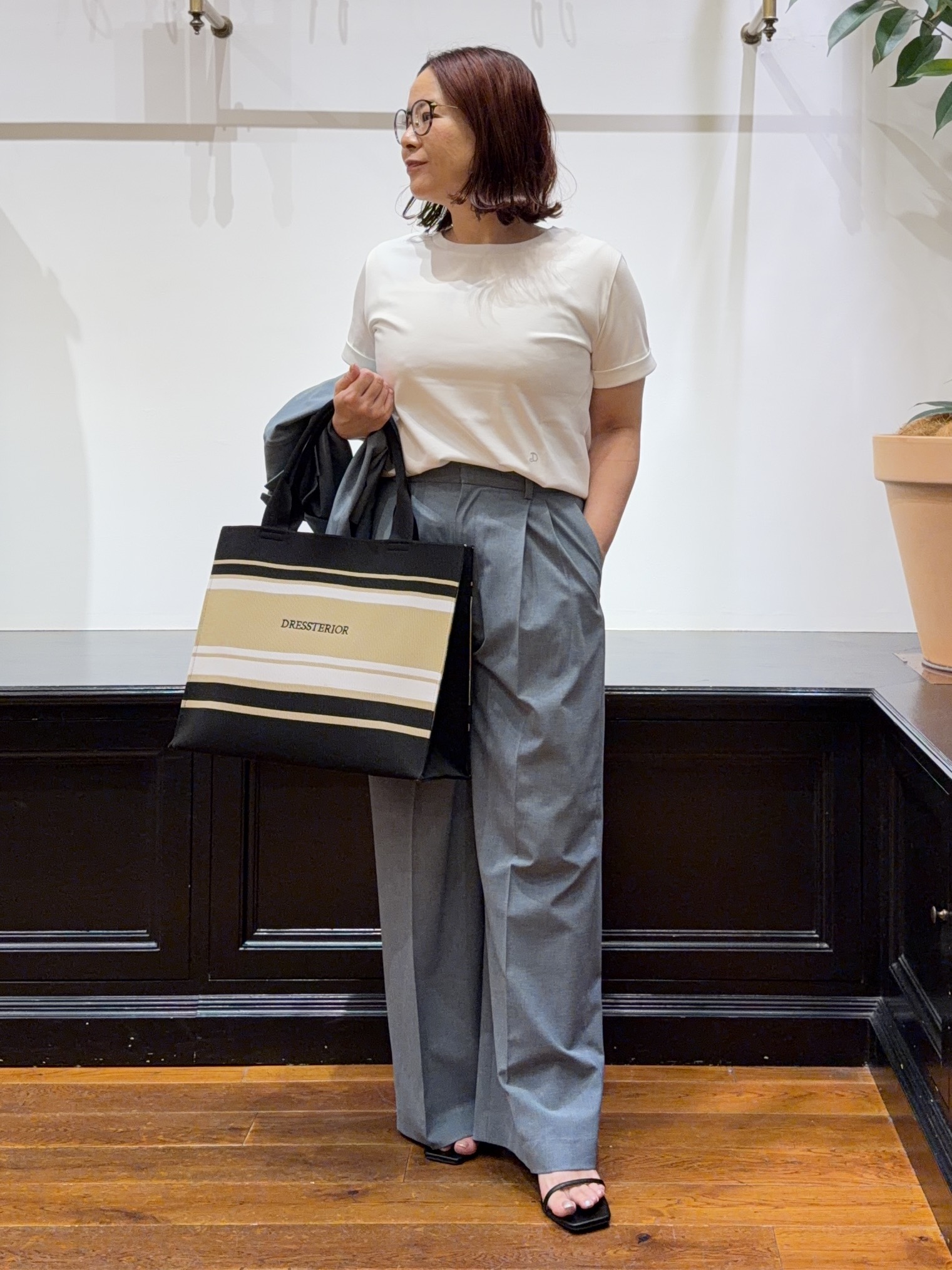 Asamiさんの「DRESSTERIOR｜【otonaMUSE5月号掲載/セットアップ可】ウォッシャブルイージーサマージャケット」を使ったコーディネート