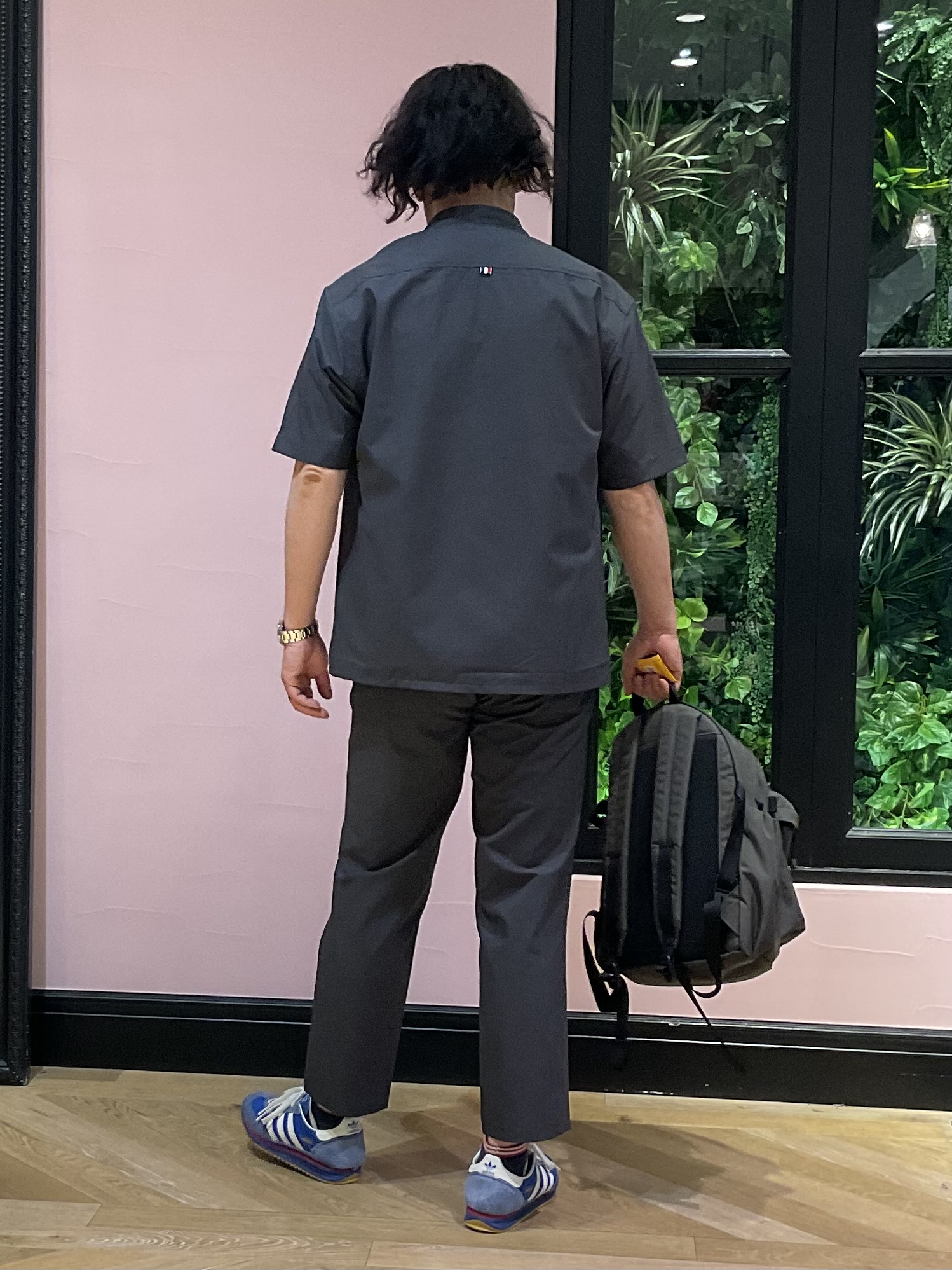 Nagaseさんの「DRESSTERIOR｜【セットアップ可/速乾/防しわ】COOL DOTS ショートスリーブシャツ」を使ったコーディネート