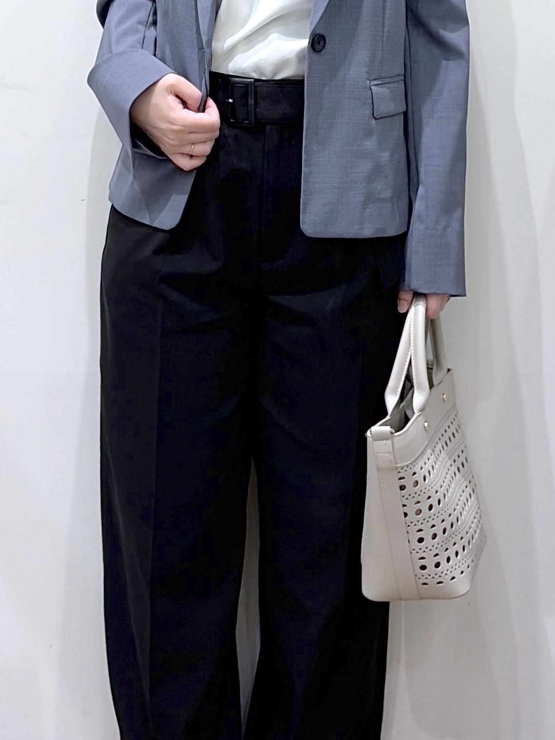 Junさんの「index｜【接触冷感／吸水速乾】セットアップ対応ストレッチテーラードジャケット《イージーアイロン／洗濯機OK／」を使ったコーディネート
