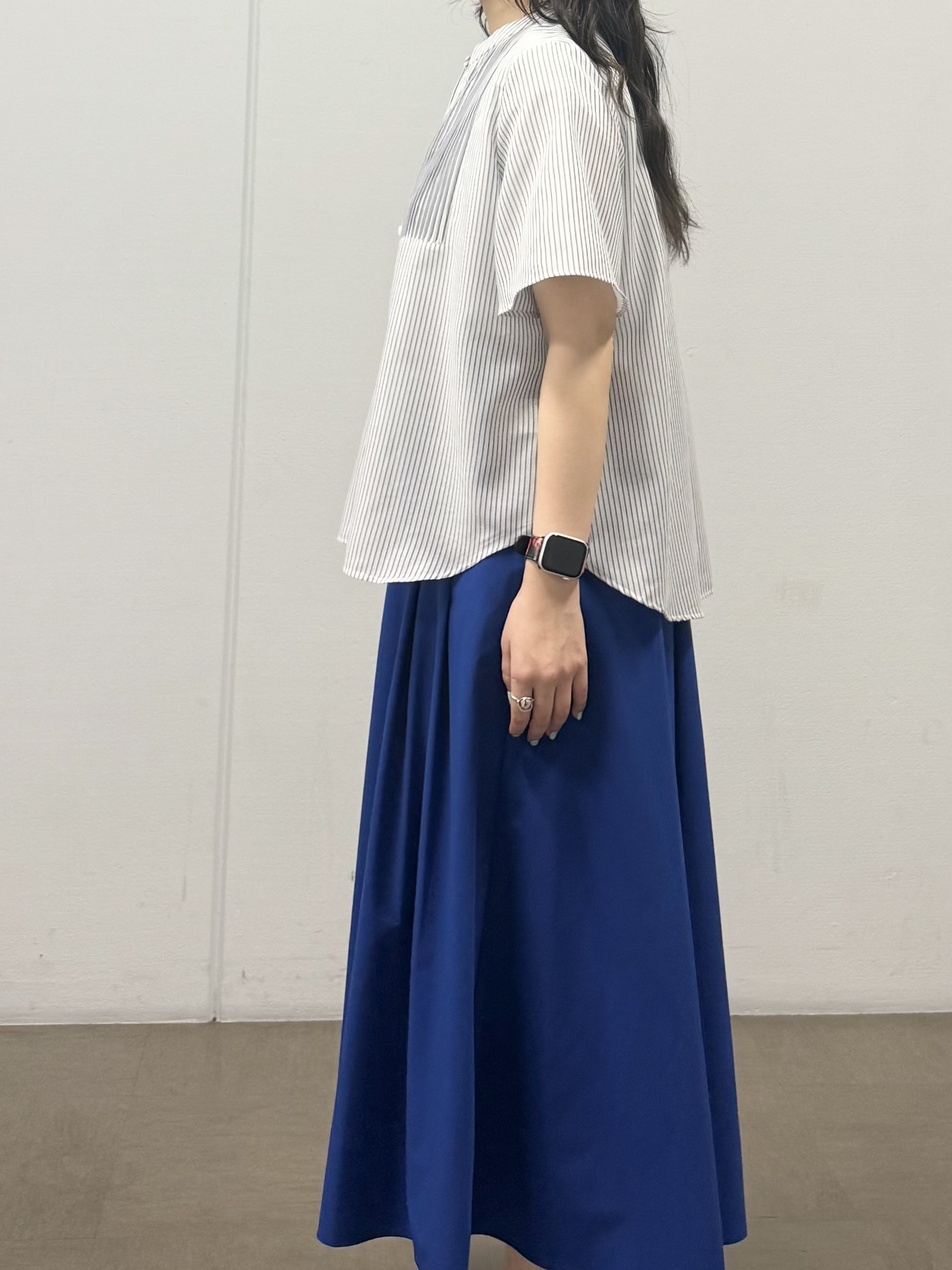 mizukiさんの「INDIVI｜【UVケア／選べるグラフィック】スムースジャージTシャツ」を使ったコーディネート